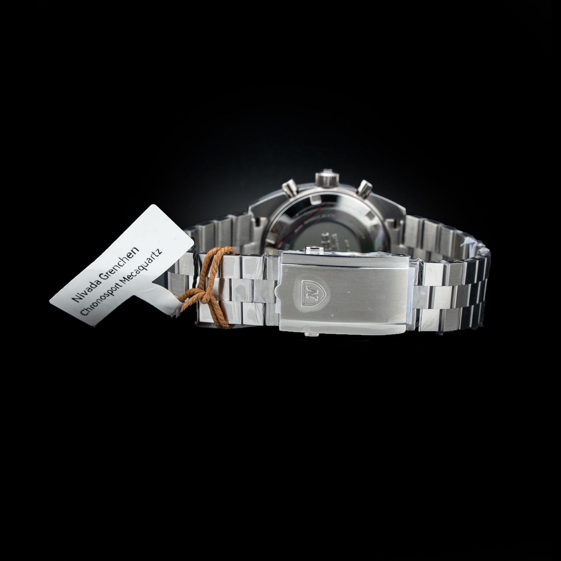 Nivada Grenchen 77001Q45 Chronosport Mecaquartz On Bracelet