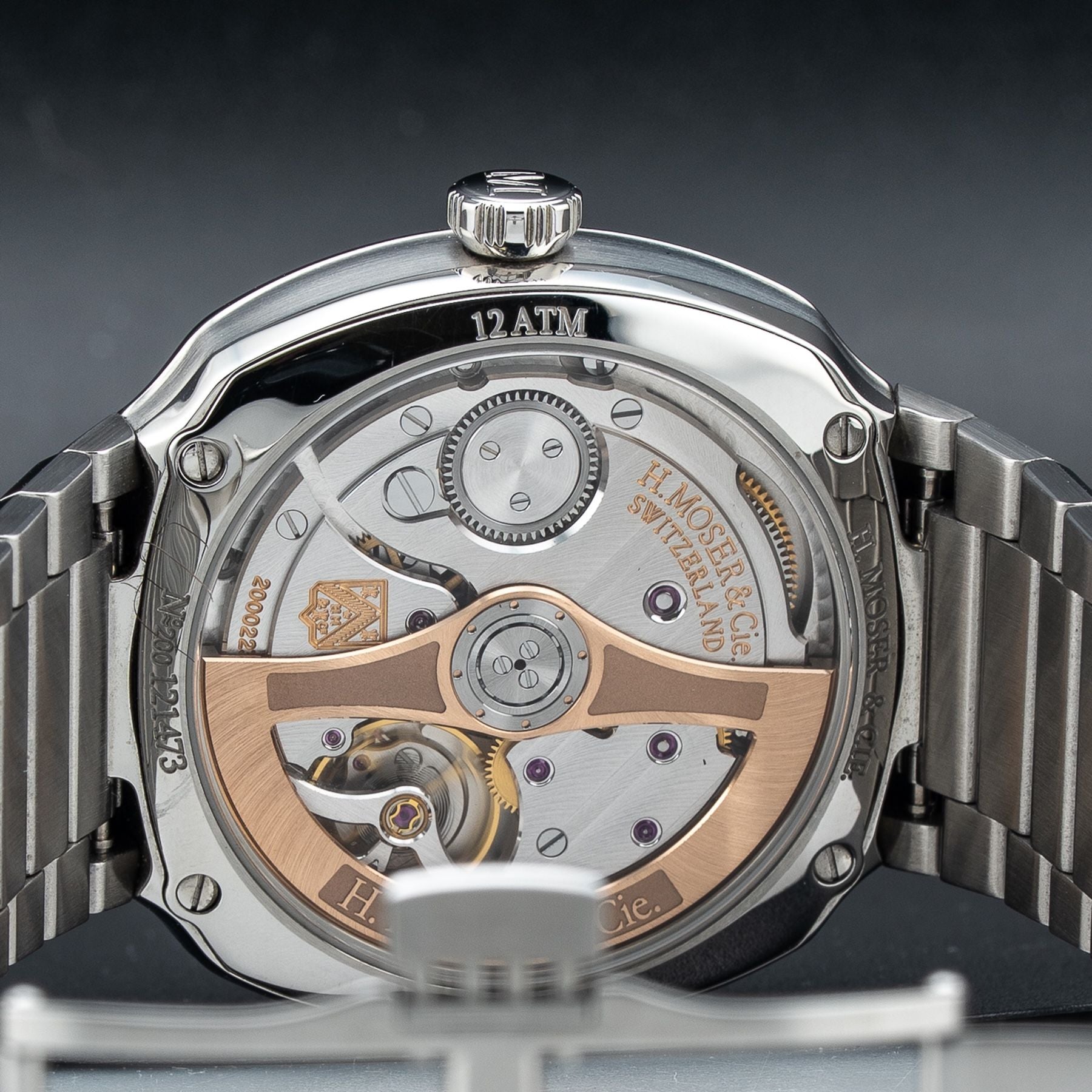 H. Moser & Cie. 6200-1200 Streamliner Centre Seconds