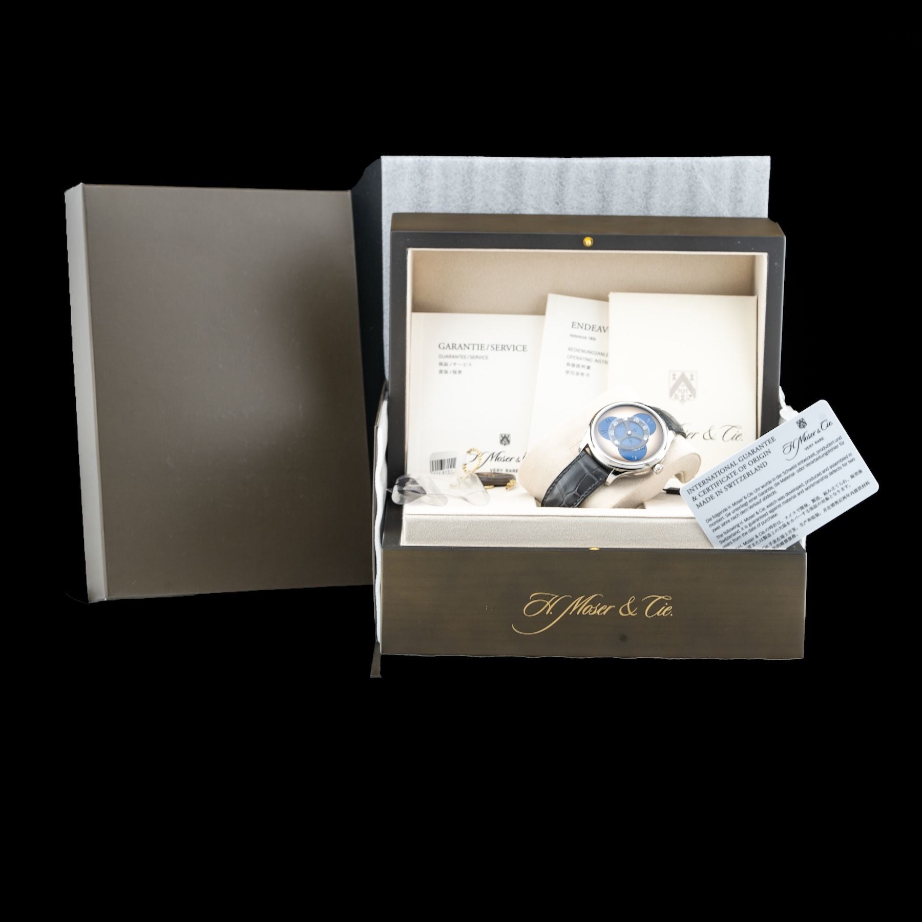H. Moser & Cie. Endeavour Flying Hours Steel Limited Edition