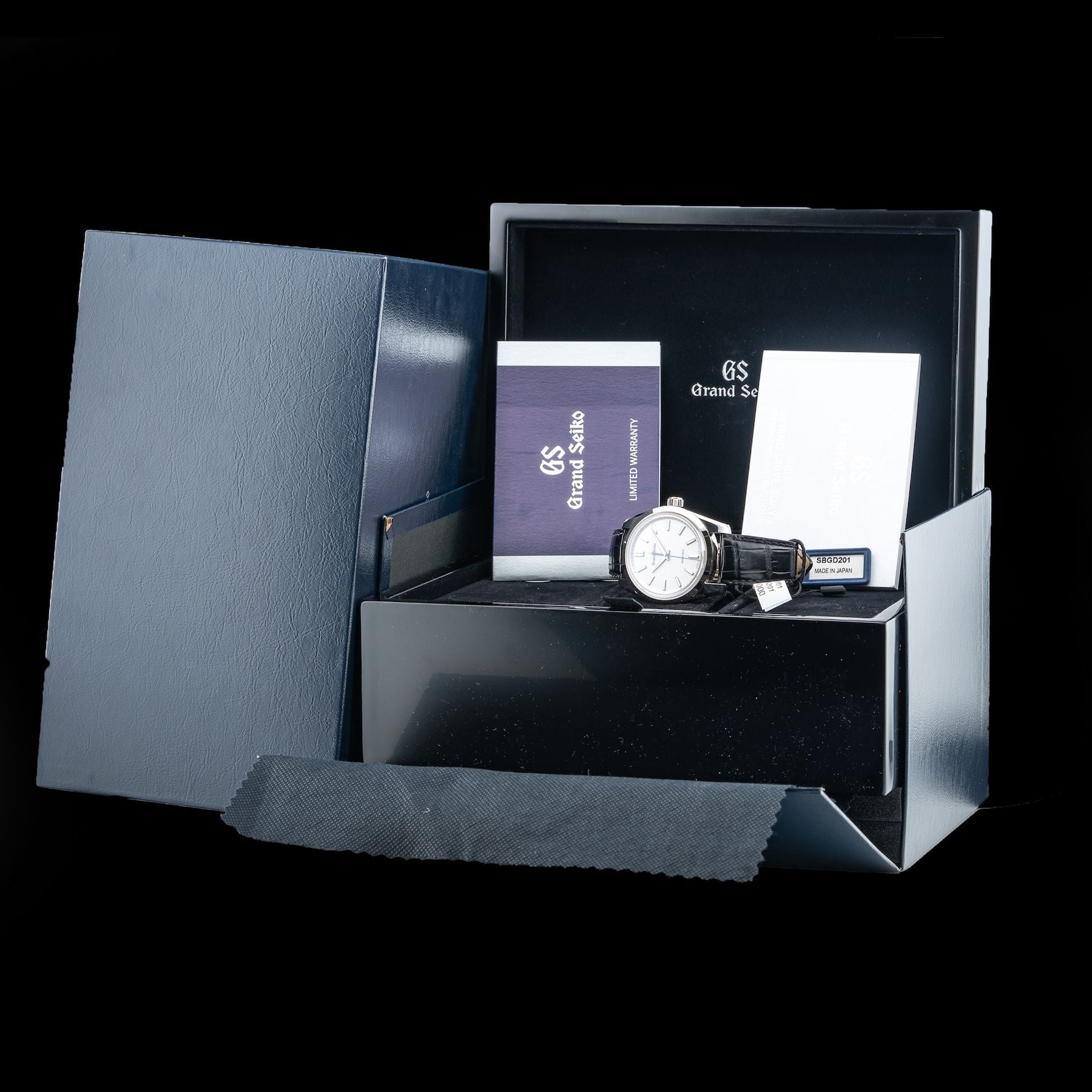 Grand Seiko SBGD201 White Dial Spring Drive