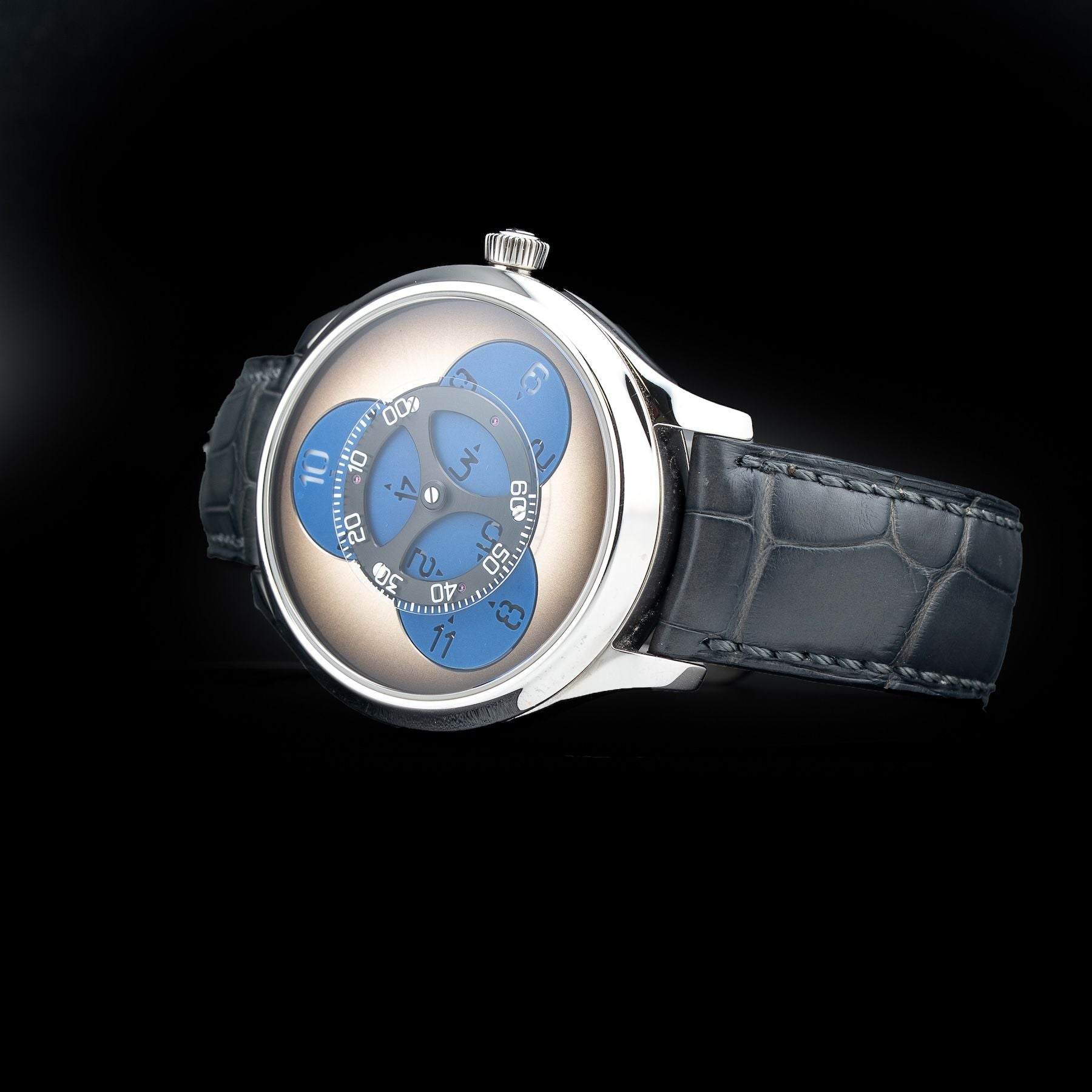 H. Moser & Cie. Endeavour Flying Hours Steel Limited Edition