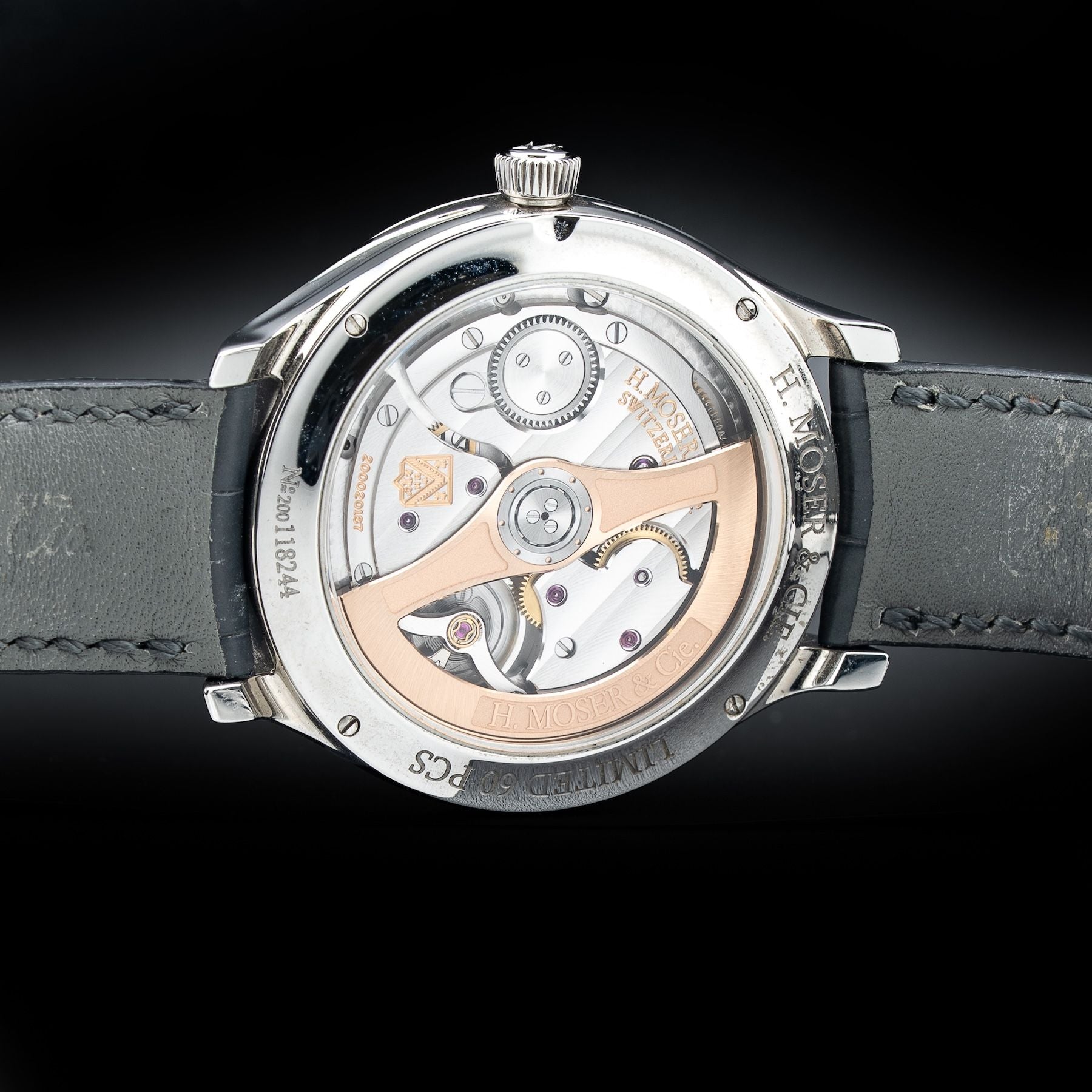 H. Moser & Cie. Endeavour Flying Hours Steel Limited Edition