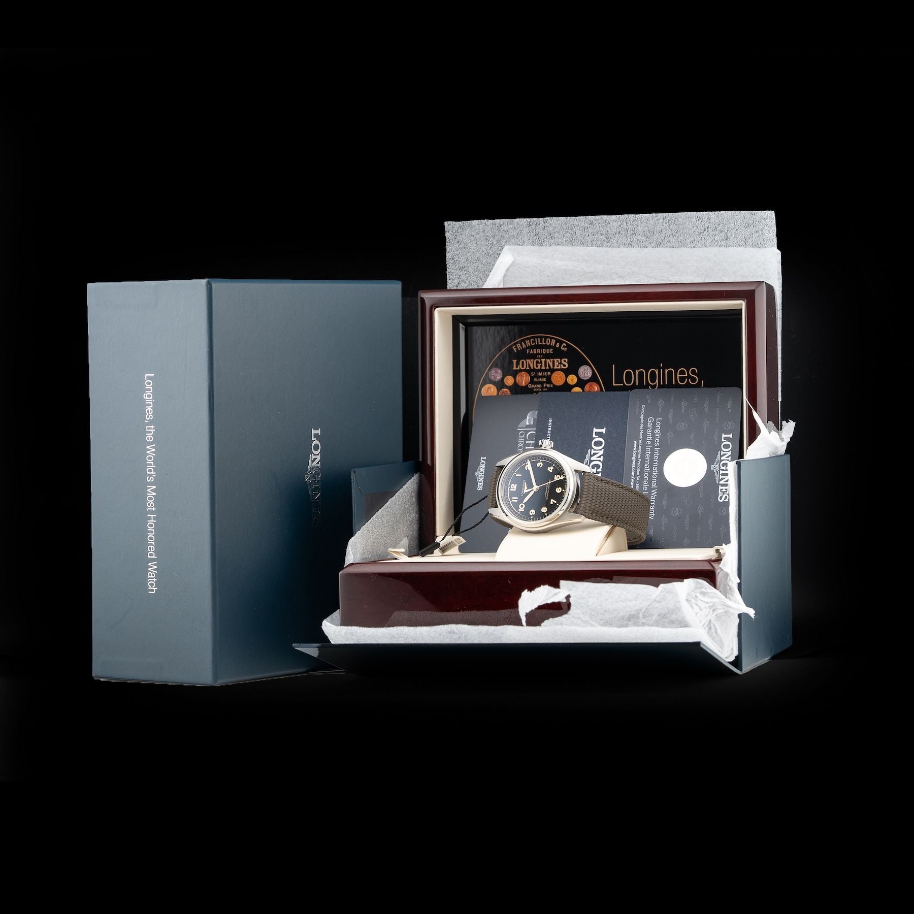 Longines L3.809.4.53.9 Spirit Pilot