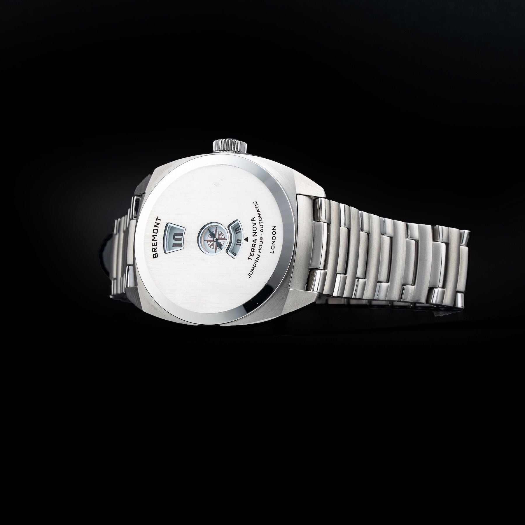 Bremont TN38-JH-SS-CC-B Terra Nova Jumping Hour On Bracelet