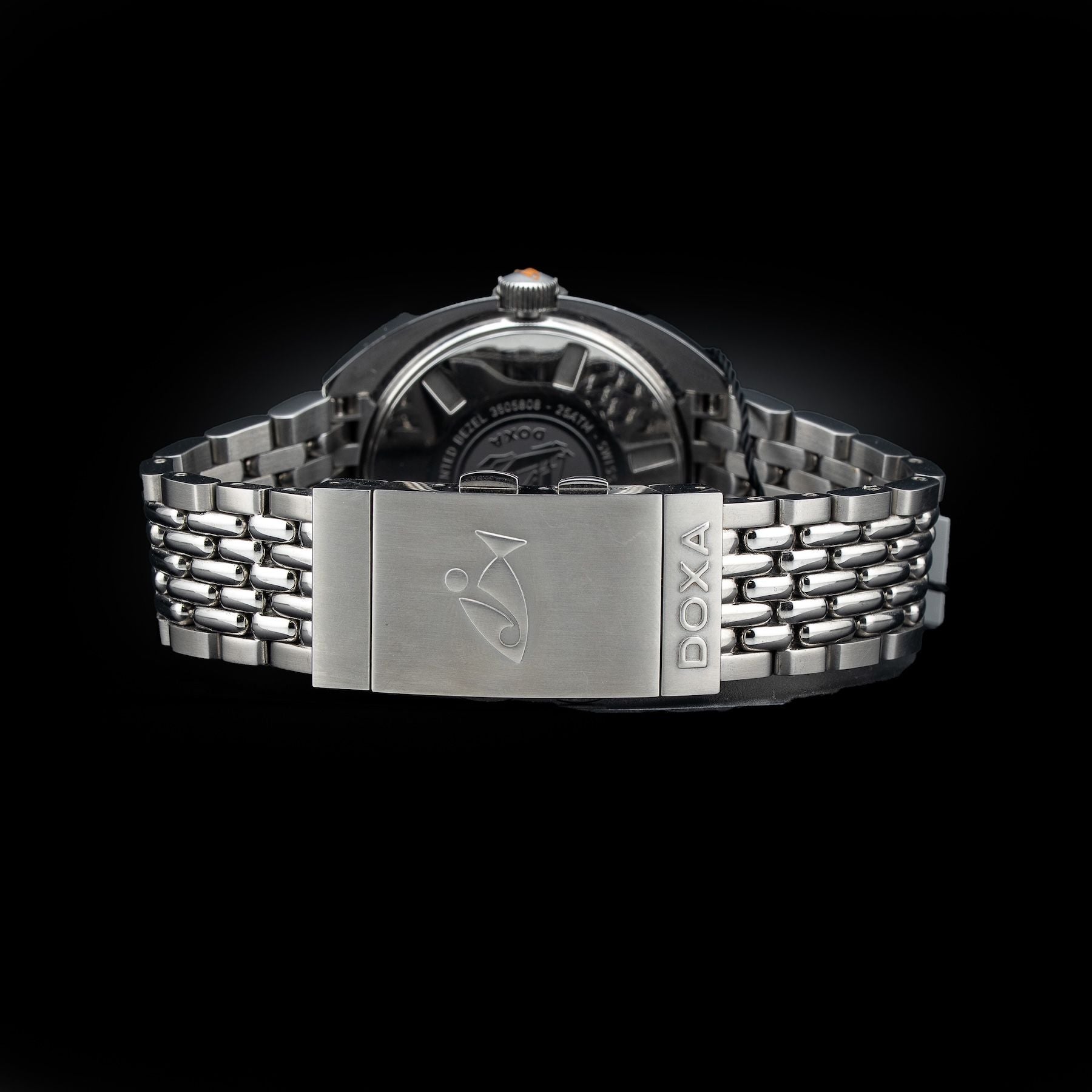 DOXA 855.10.201.10 SUB 250T GMT Caribbean On Stainless Steel Bracelet