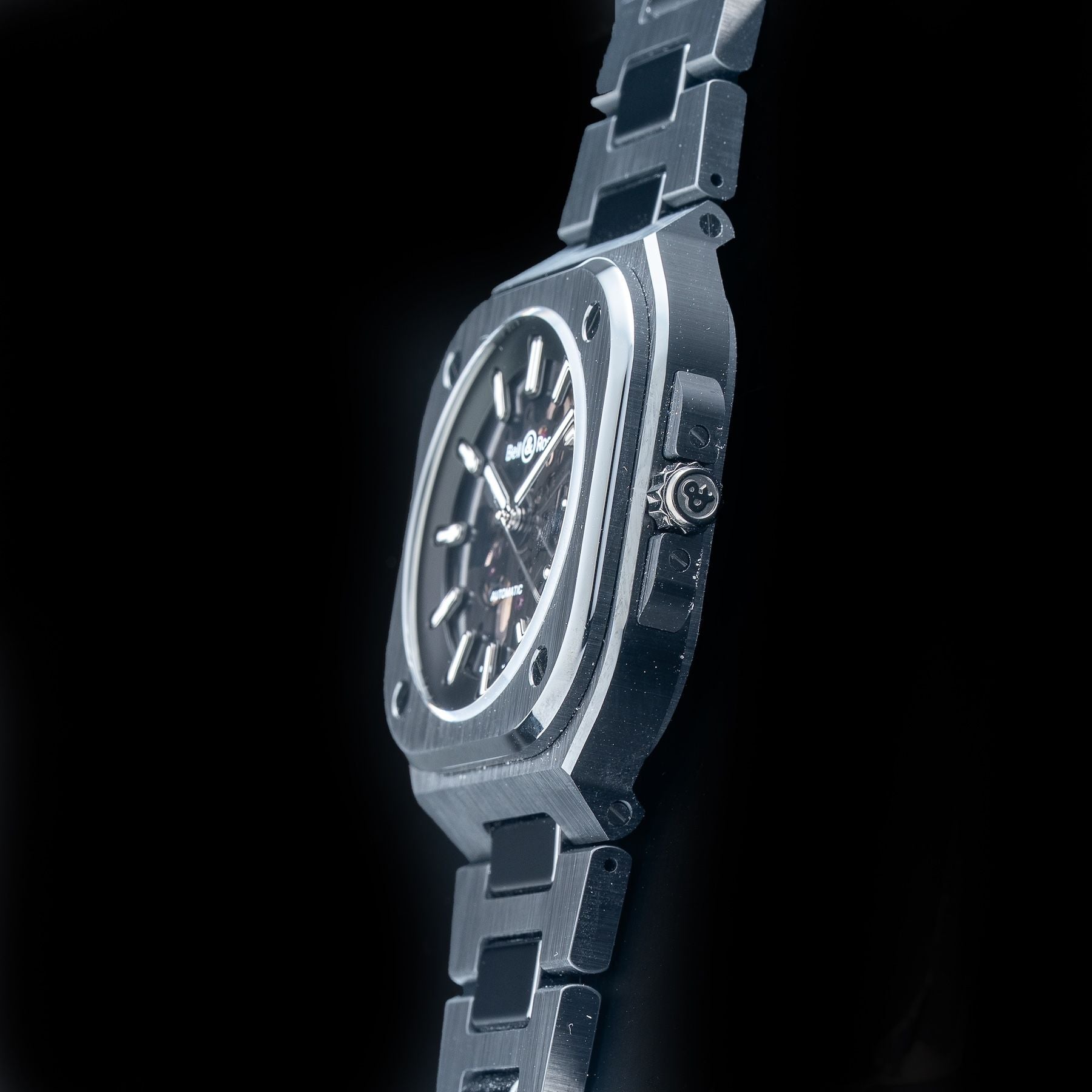 Bell & Ross BR05A-BL-SK-CE/SCE Skeleton Black Ceramic on Bracelet