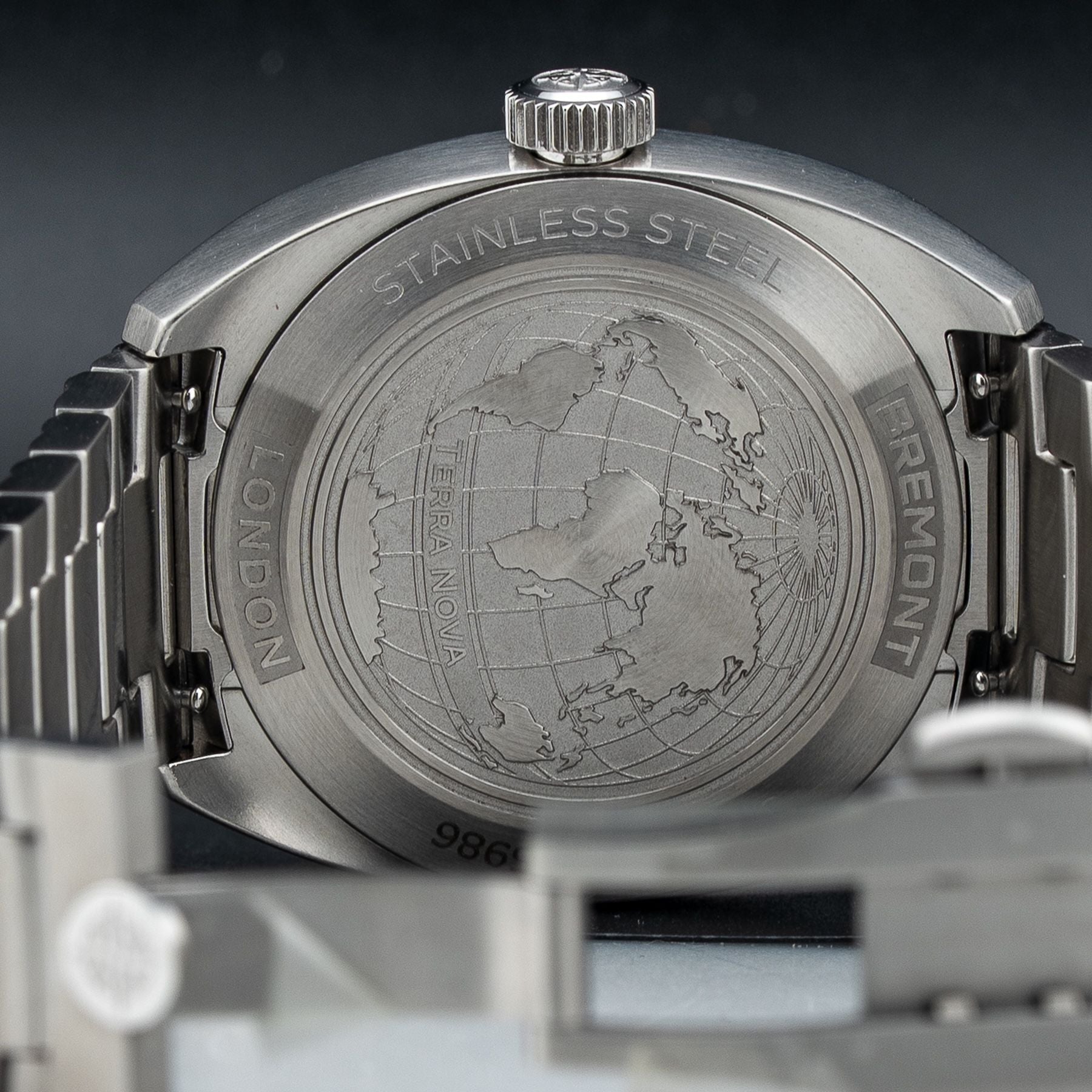 Bremont TN38-JH-SS-CC-B Terra Nova Jumping Hour On Bracelet