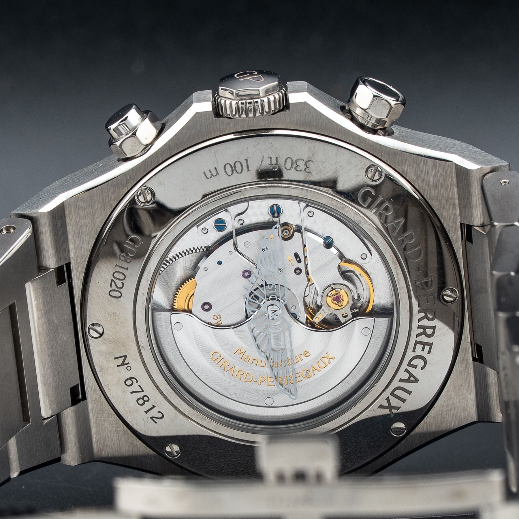 Girard Perregaux 81020-21-3398-1CM Laureato Chronograph Aston Martin Edition