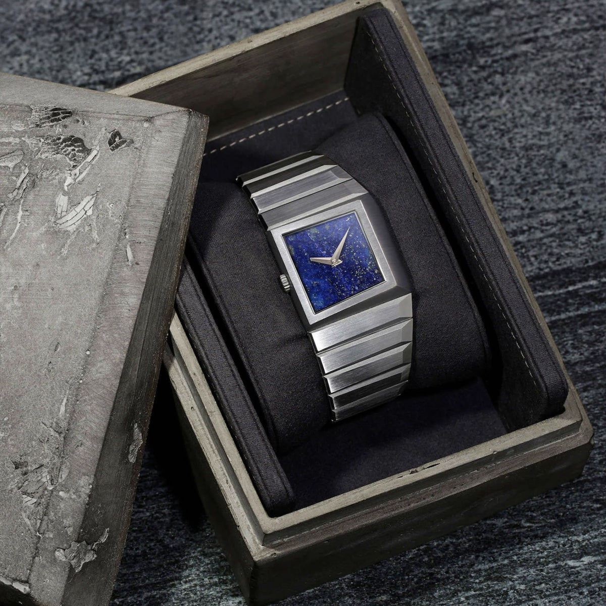 Toledano & Chan B/1 Lapis Lazuli - Brutalist Architecture on Your Wrist