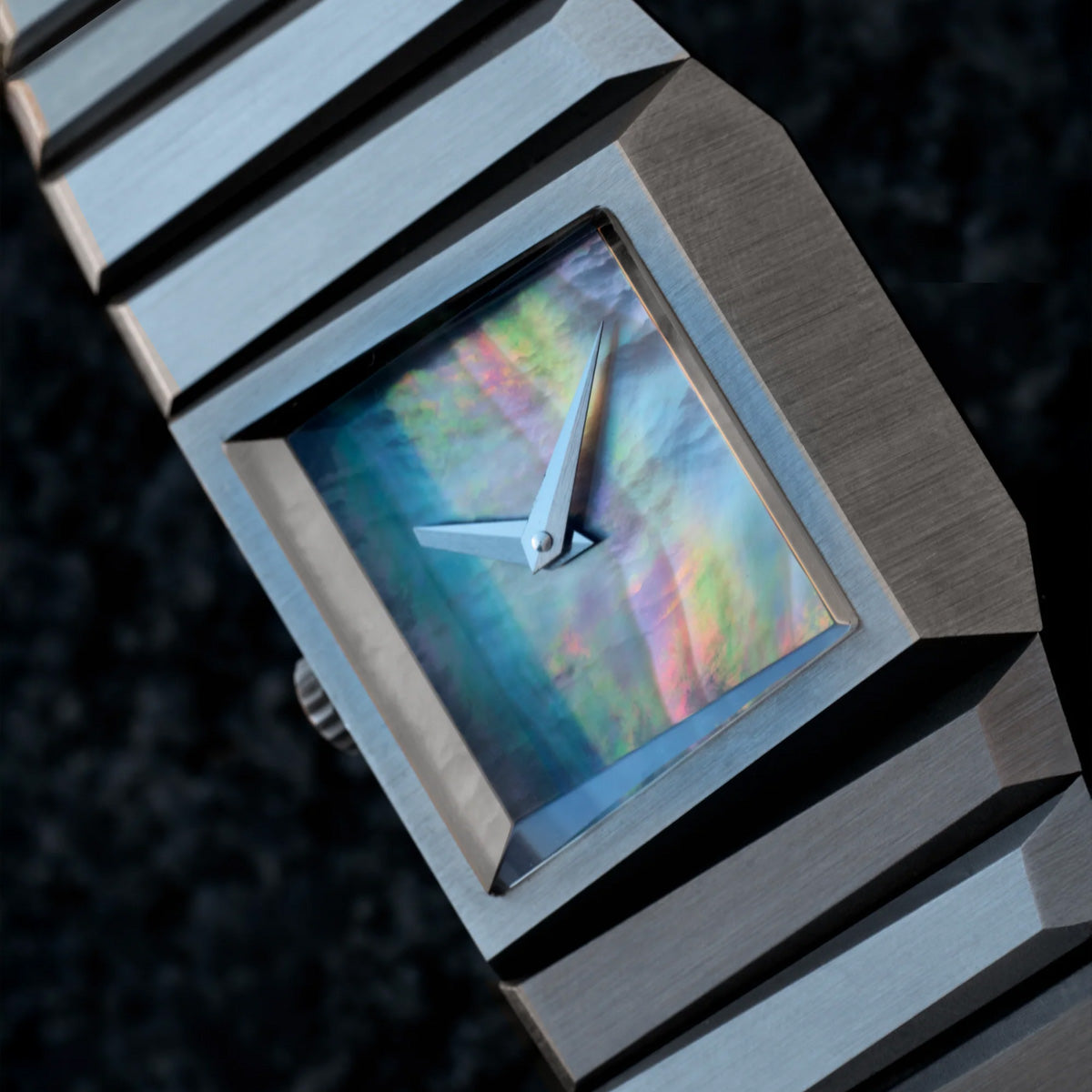Toledano & Chan B/1.2 - Tahitian Mother of Pearl Destro with Brutalist Case Architecture
