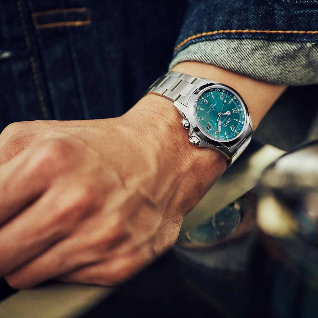 Seiko Prospex SPB503 Alpinist Mechanical Turquoise Dial