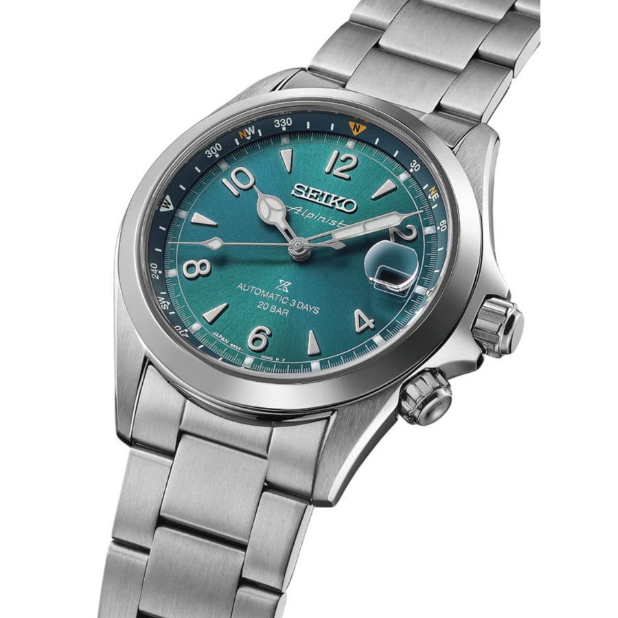 Seiko Prospex SPB503 Alpinist Mechanical Turquoise Dial