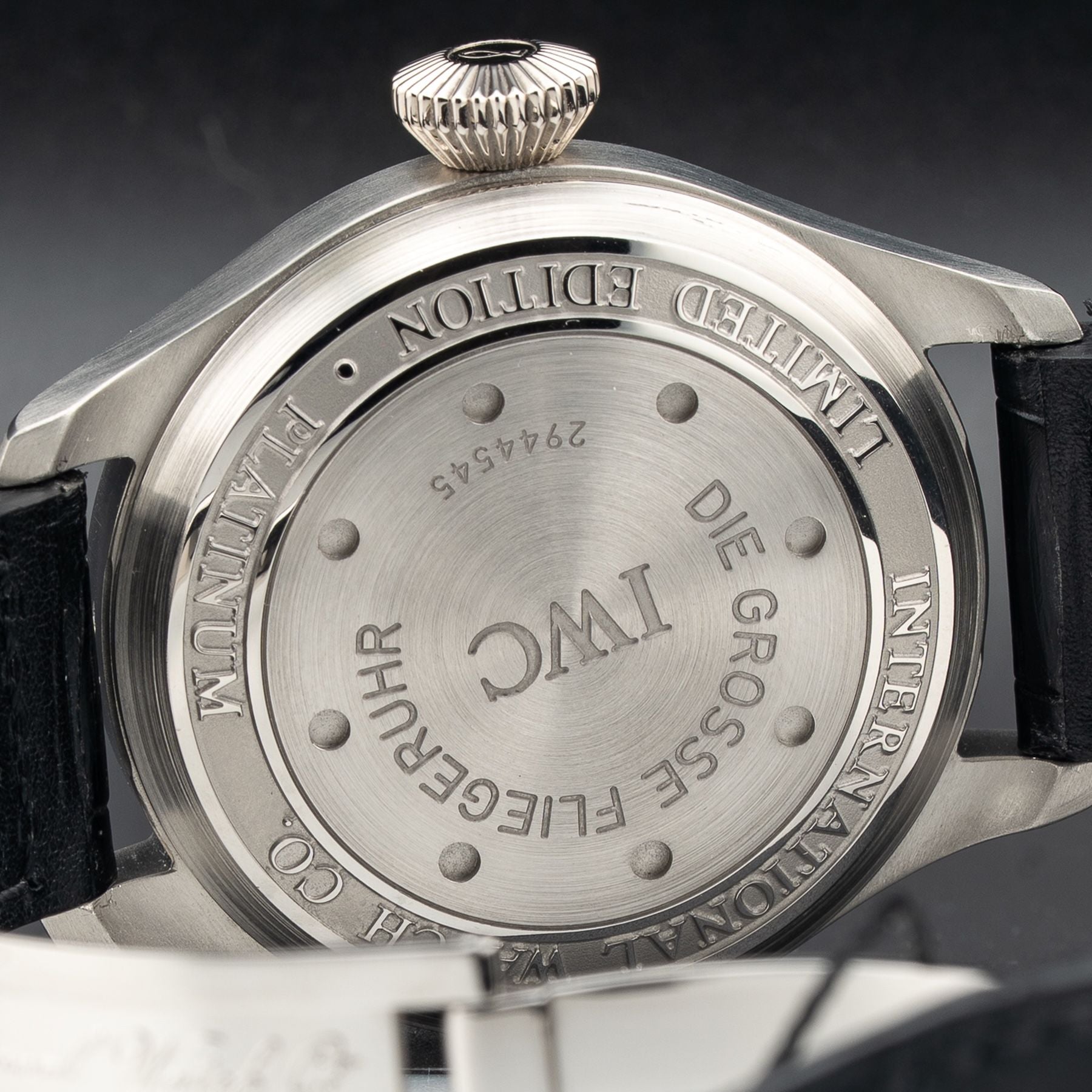 IWC Big Pilot Platinum Limited Edition IW5002