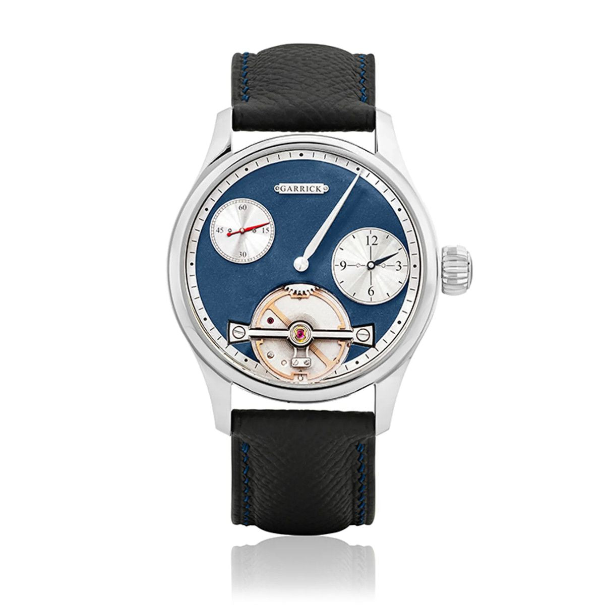 Garrick Regulator MK II Frosted Blue Dial