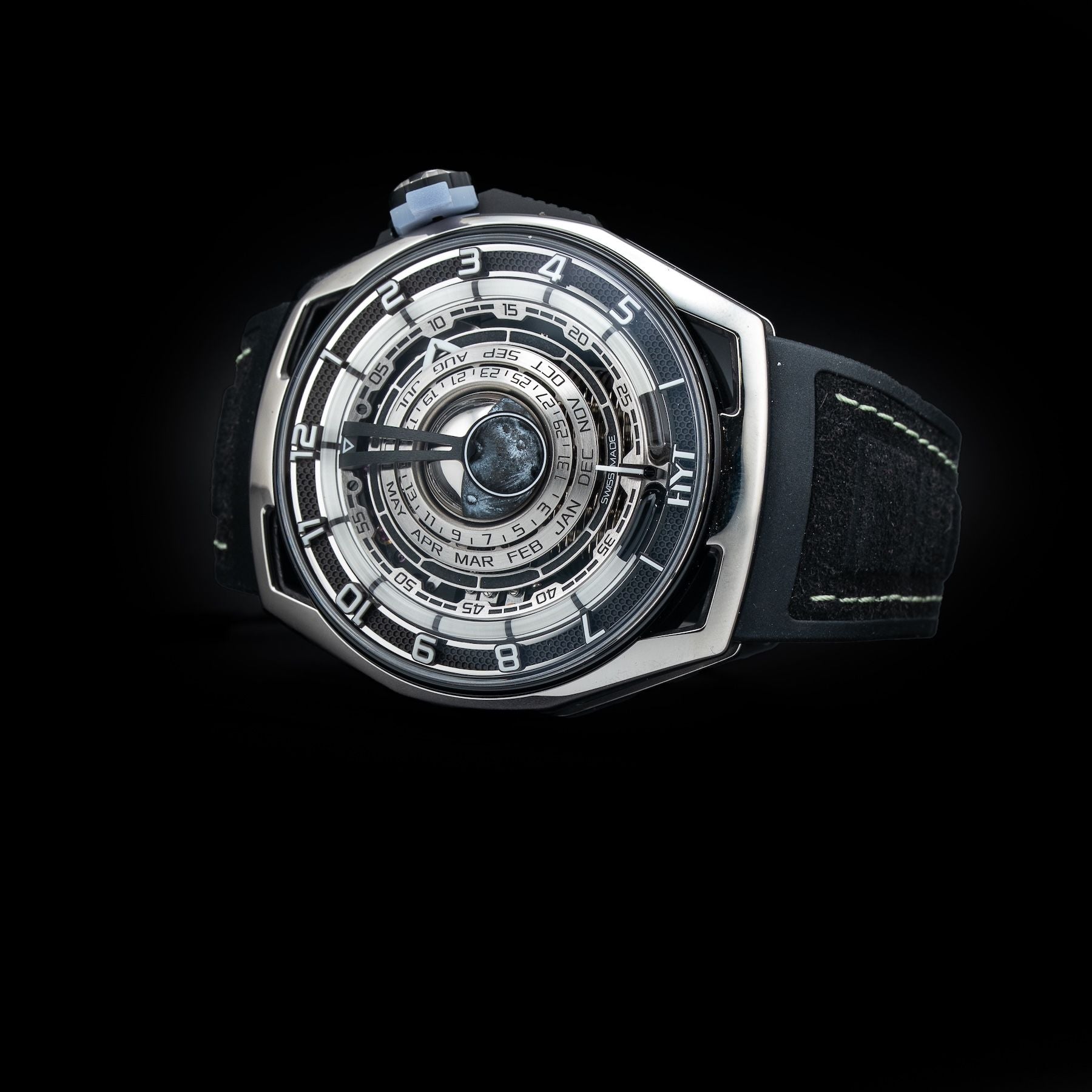 HYT H02981-A Moon Runner Grey Ghost Limited Edition