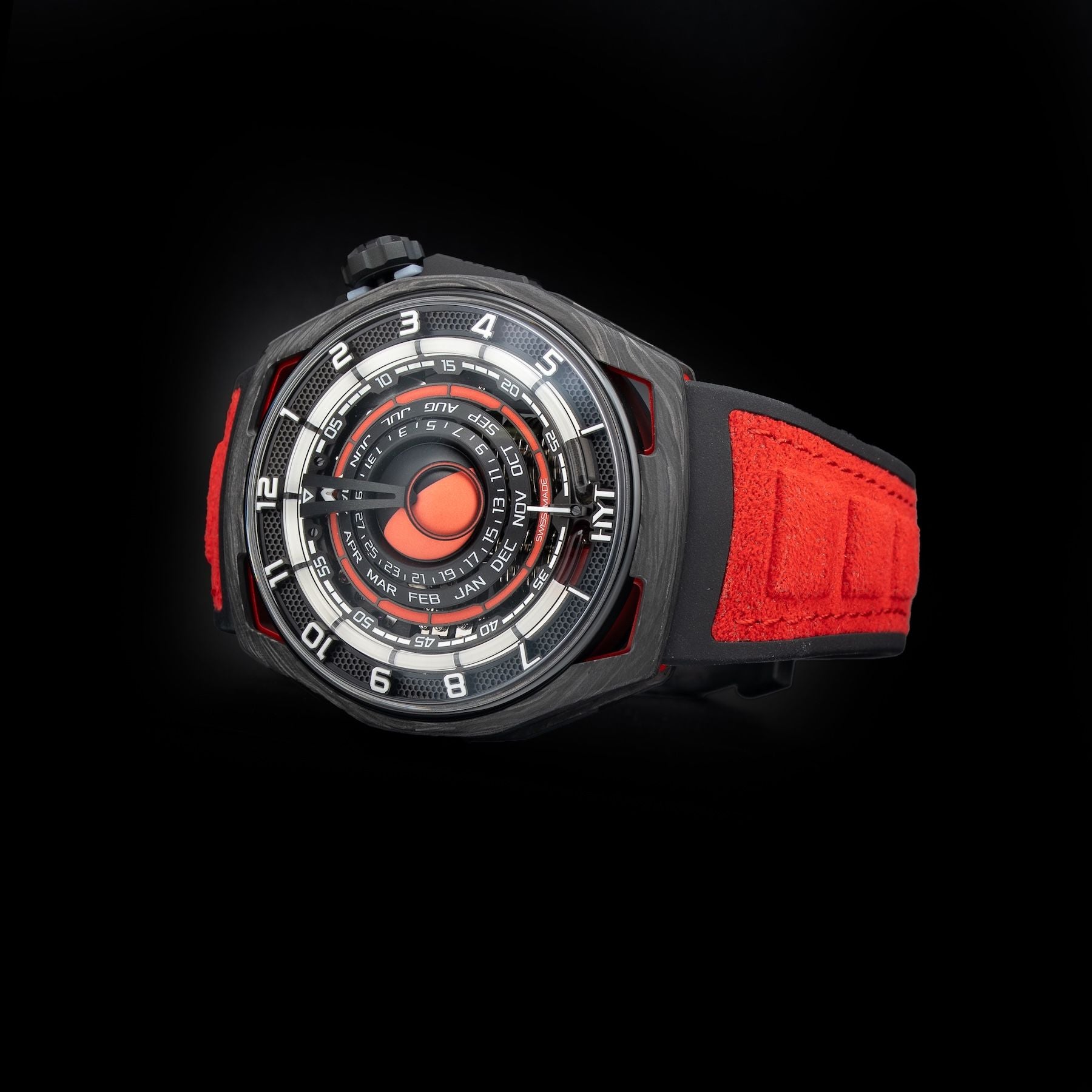 HYT H02757-A Moon Runner Red Magna Limited Edition
