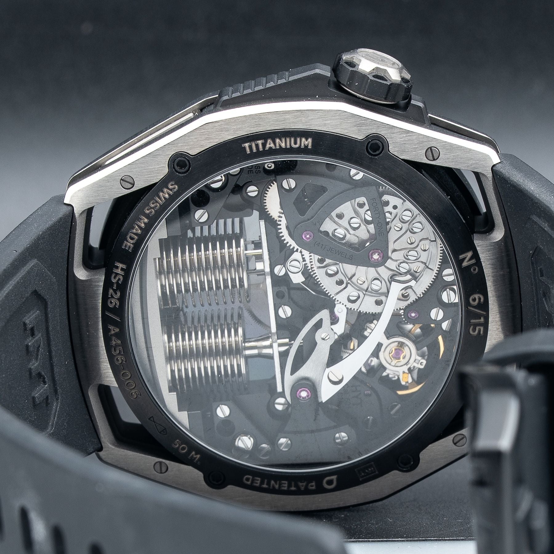 HYT H03061-A Hastroid Silver Red Limited Edition
