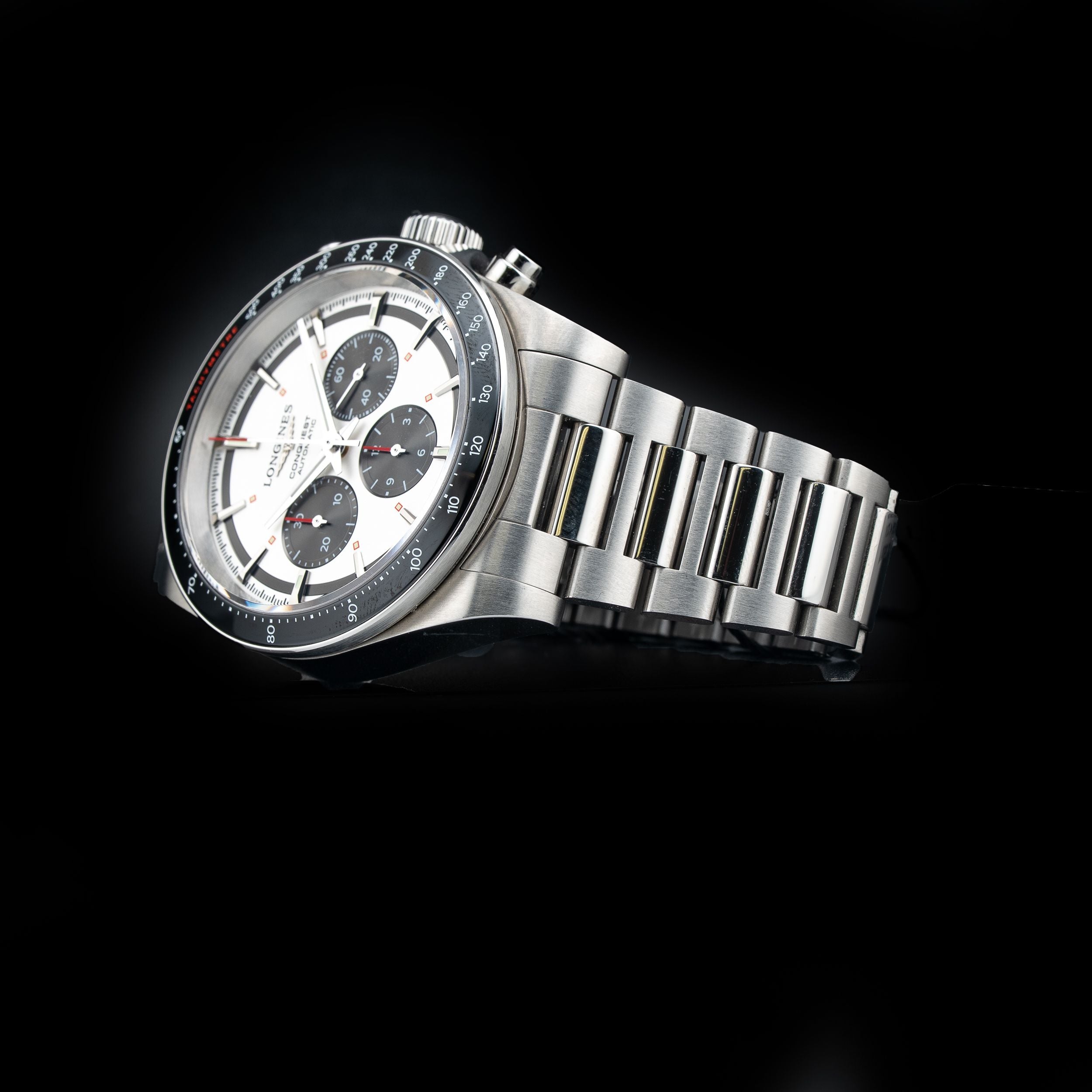 Longines Conquest Chronograph Silver Dial L3.835.4.72.6