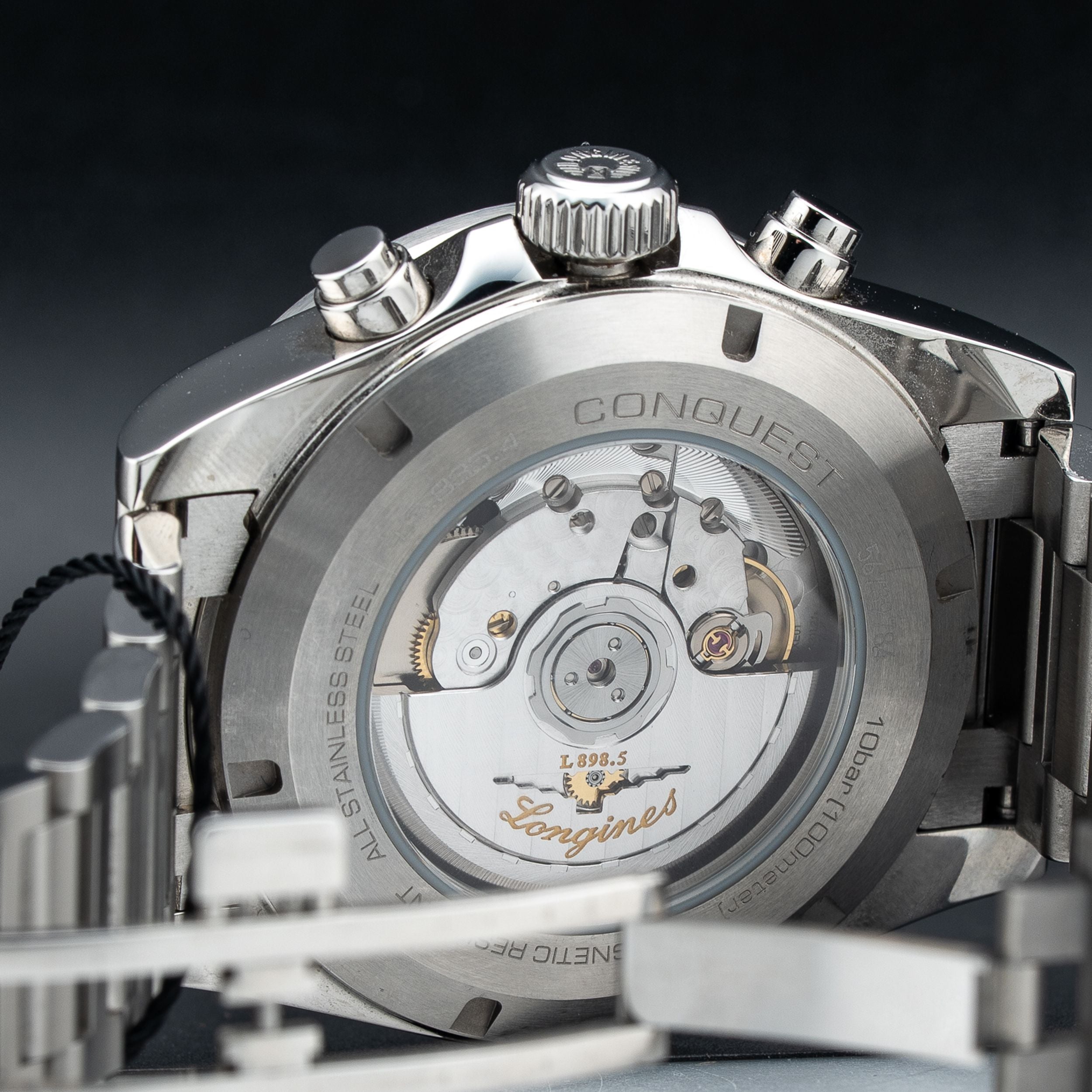 Longines Conquest Chronograph Silver Dial L3.835.4.72.6