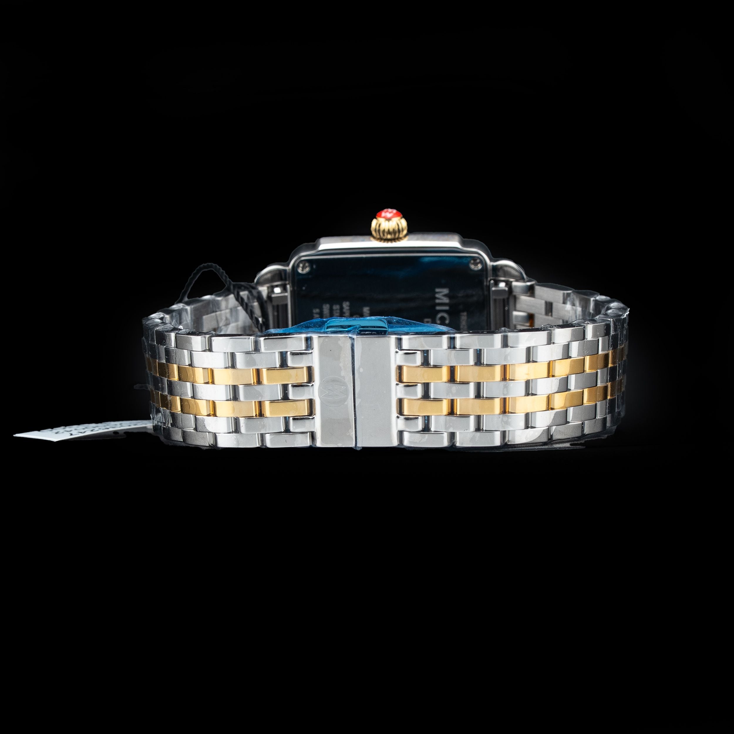Michele Deco Mid Two-Tone Diamond Dial Watch MWW06V000042