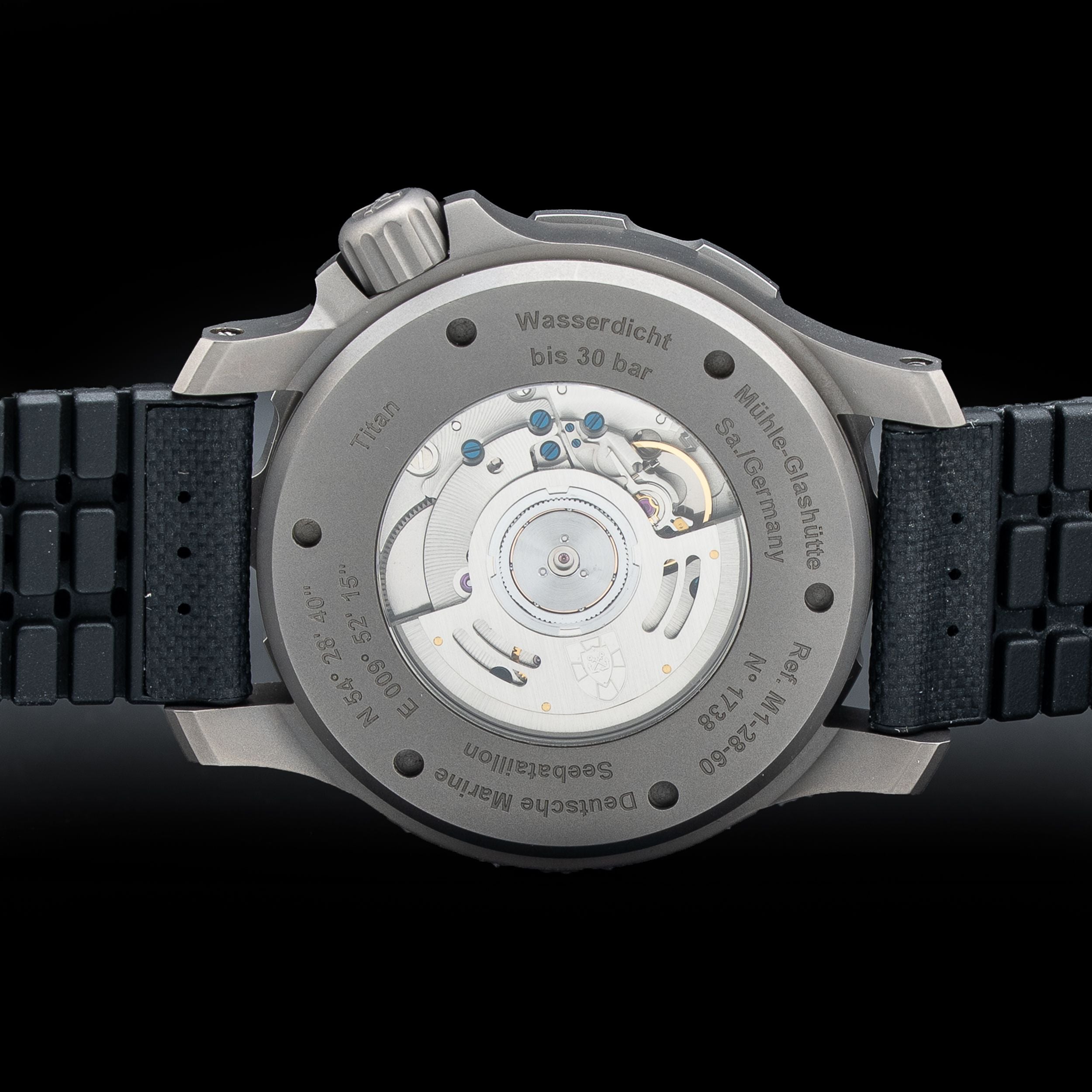 Mühle Glashütte M1-28-62-KB Seebataillon GMT