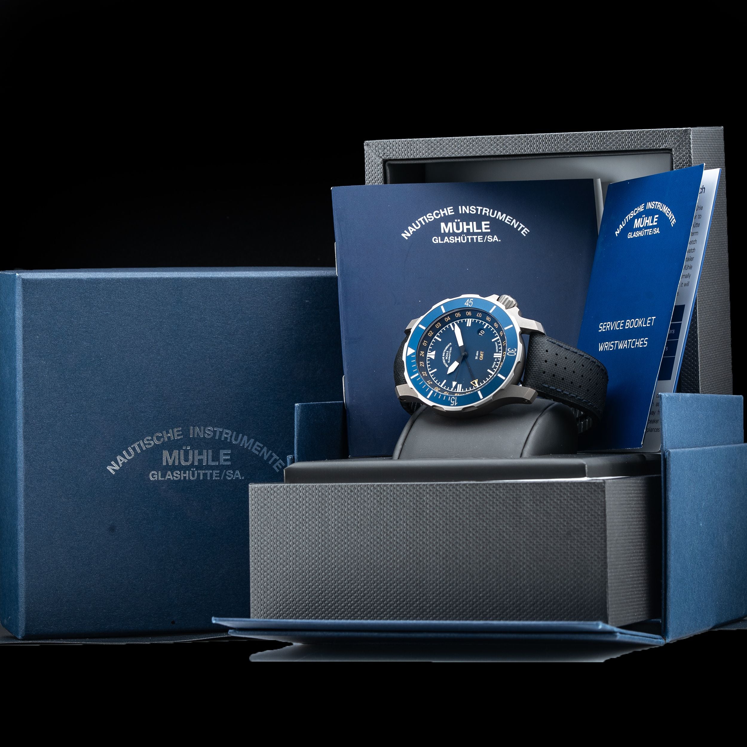 Mühle Glashütte M1-28-62-KB Seebataillon GMT