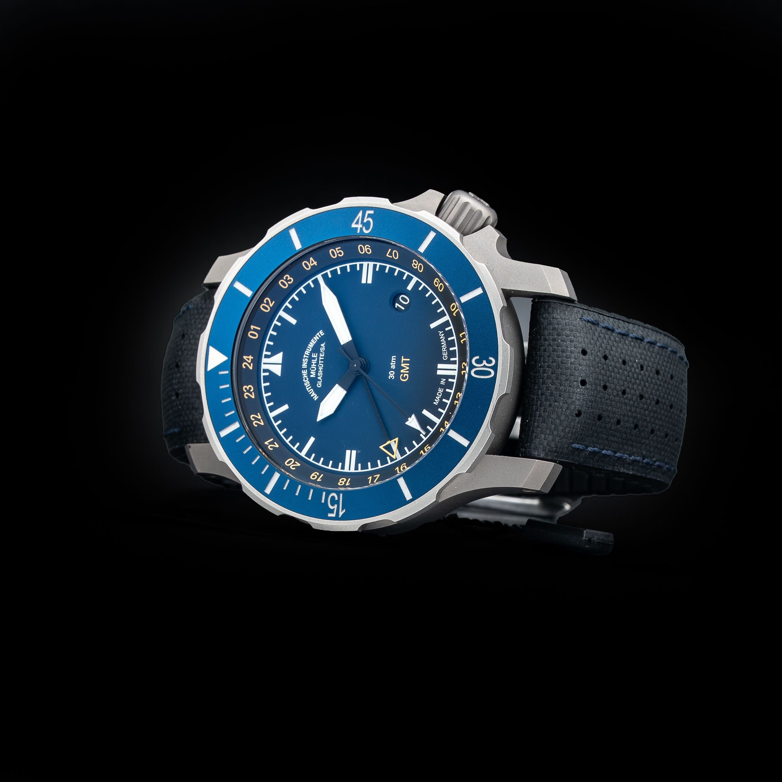 Mühle Glashütte M1-28-62-KB Seebataillon GMT
