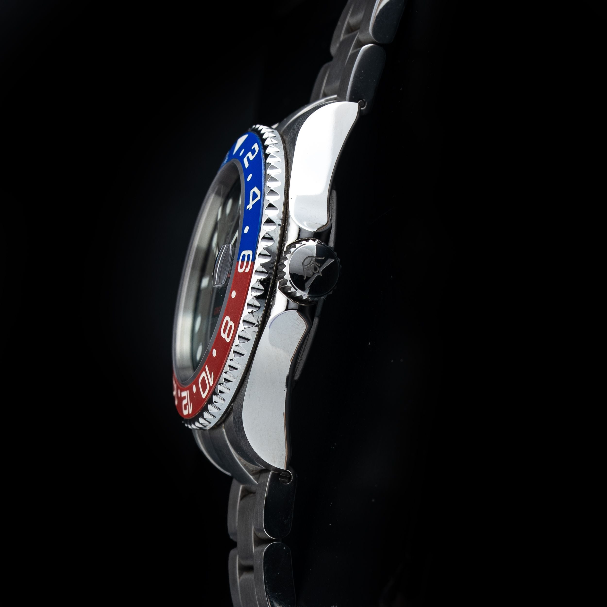 Squale SU126710BLRO 1545 GMT Blue/Red Bezel