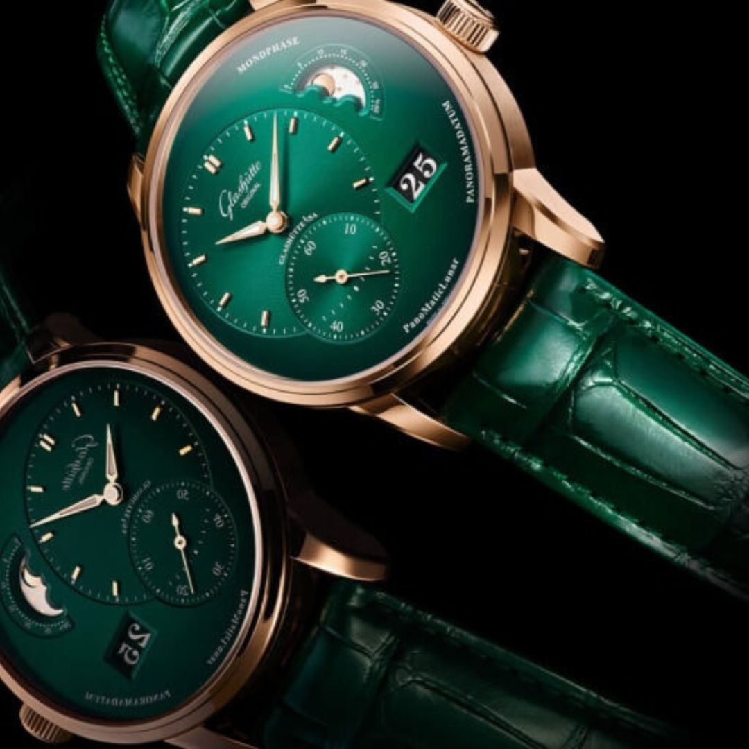 Glashütte Original PanoMaticLunar Lush Forest Green Dial 1-90-02-23-35-61