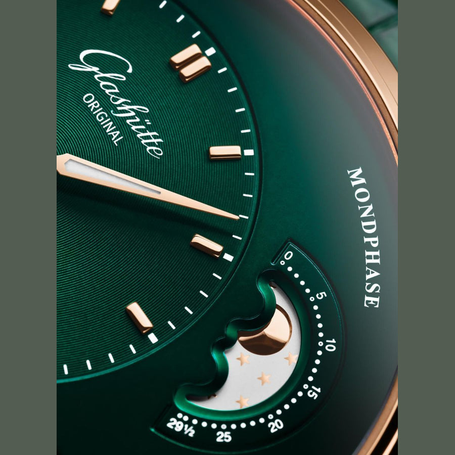 Glashütte Original PanoMaticLunar Lush Forest Green Dial 1-90-02-23-35-61