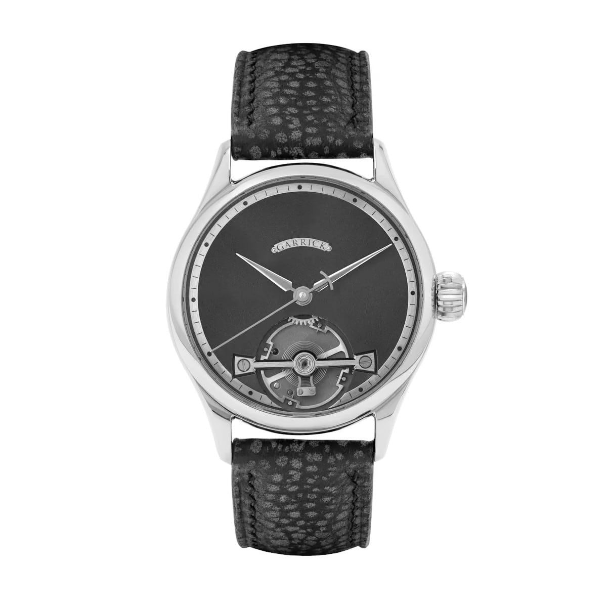 Garrick S2 Deadbeat Seconds Frosted Red Dial
