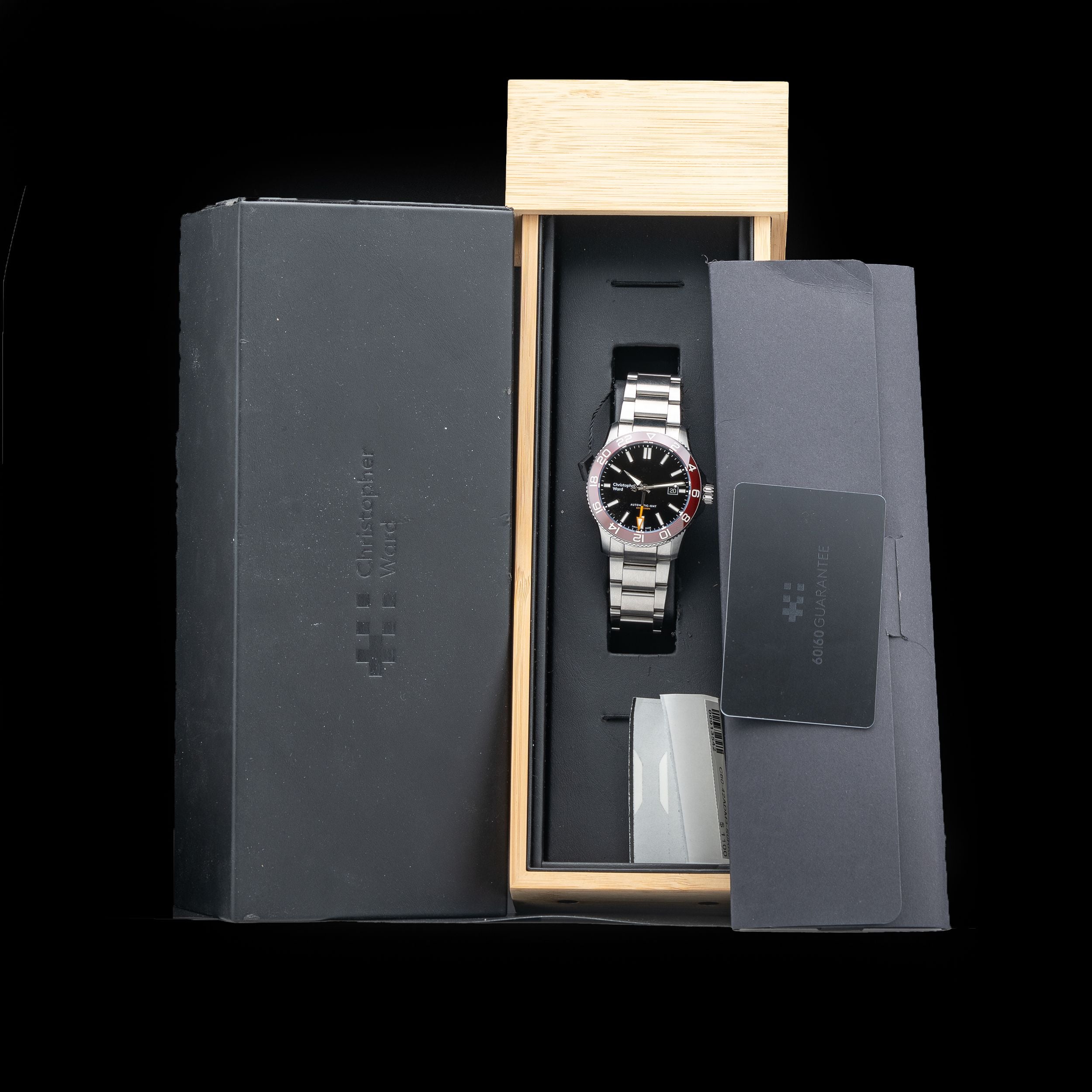 Christopher Ward C60 Trident GMT 600 C60-42ADM3-S0RK0
