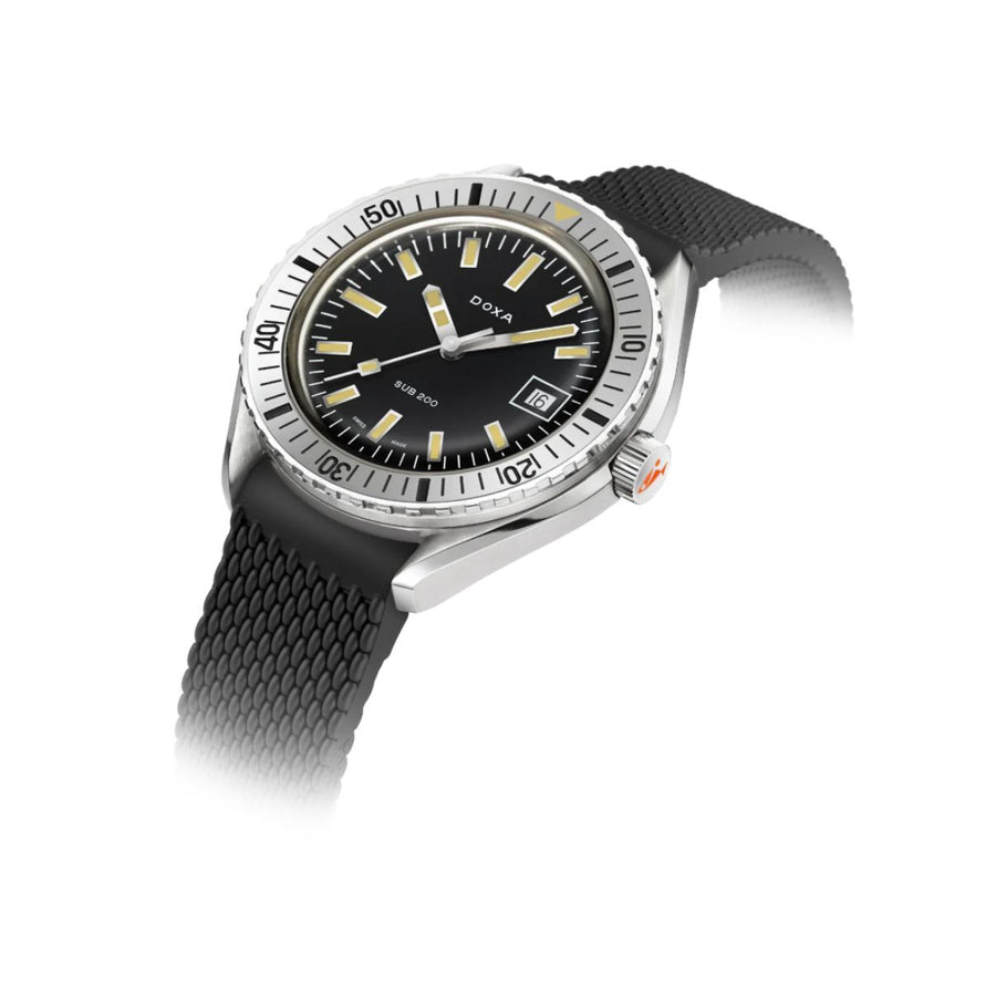 DOXA Sub 200 Sharkhunter 799.10.101.20 on Strap