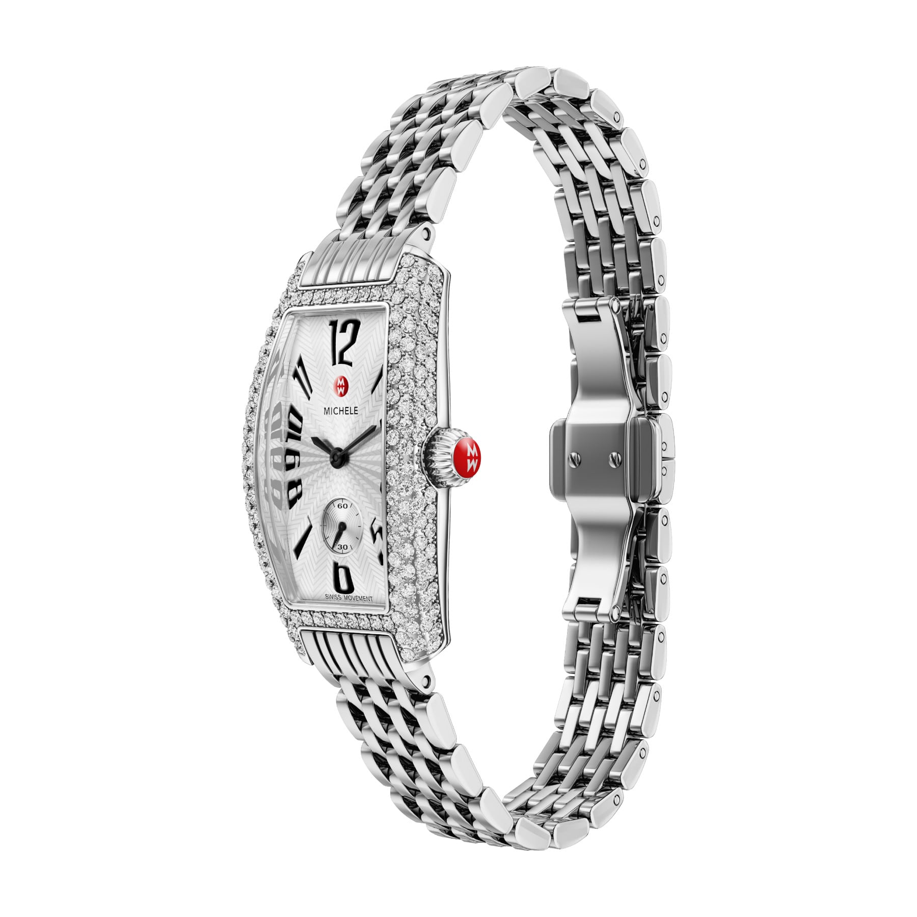 Michele Women's Special Edition Coquette Diamond Stainless Steel Watch, MWW08B000285