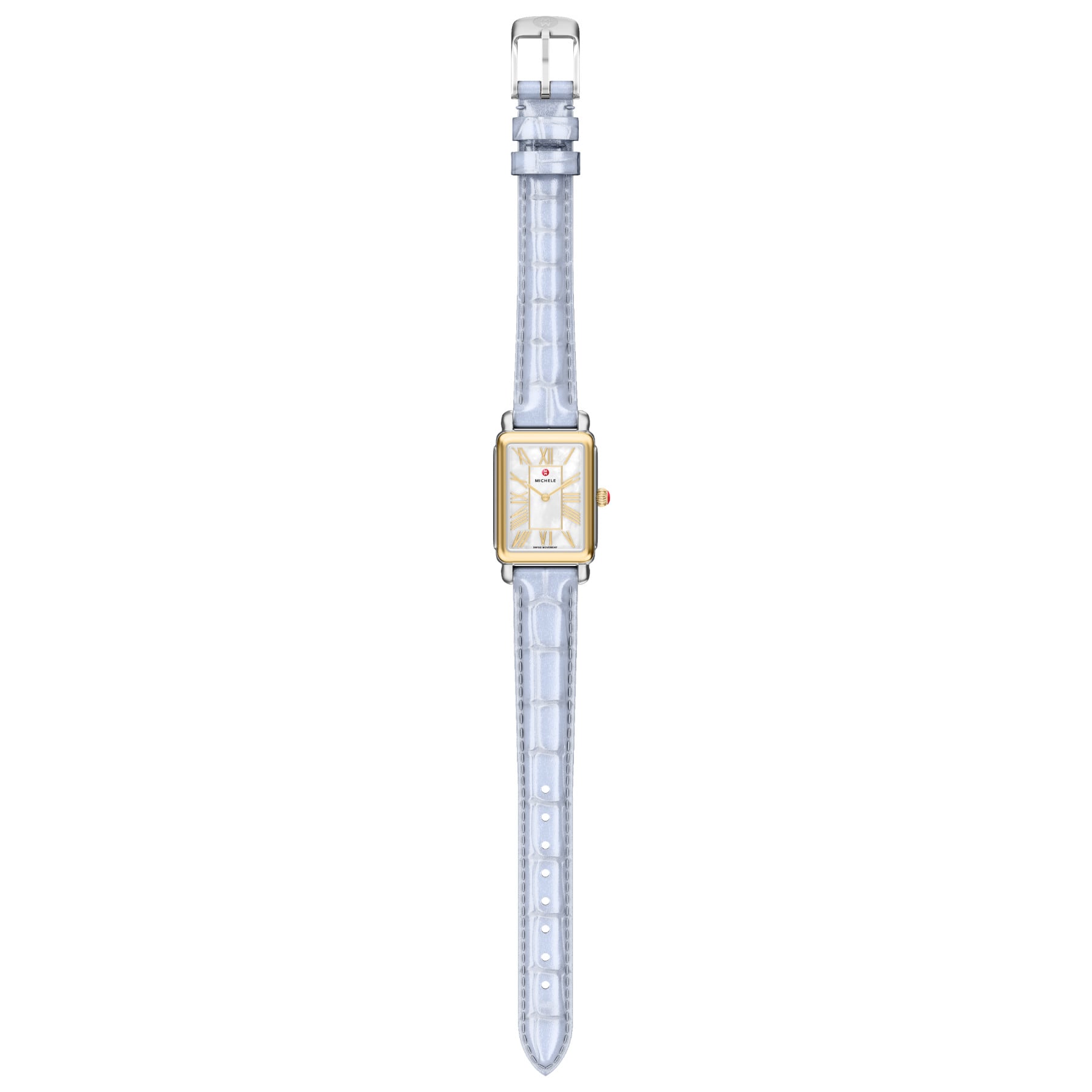 Michele Women's Deco Park Two-Tone 18K Gold-Plated Watch, MWW06E000149