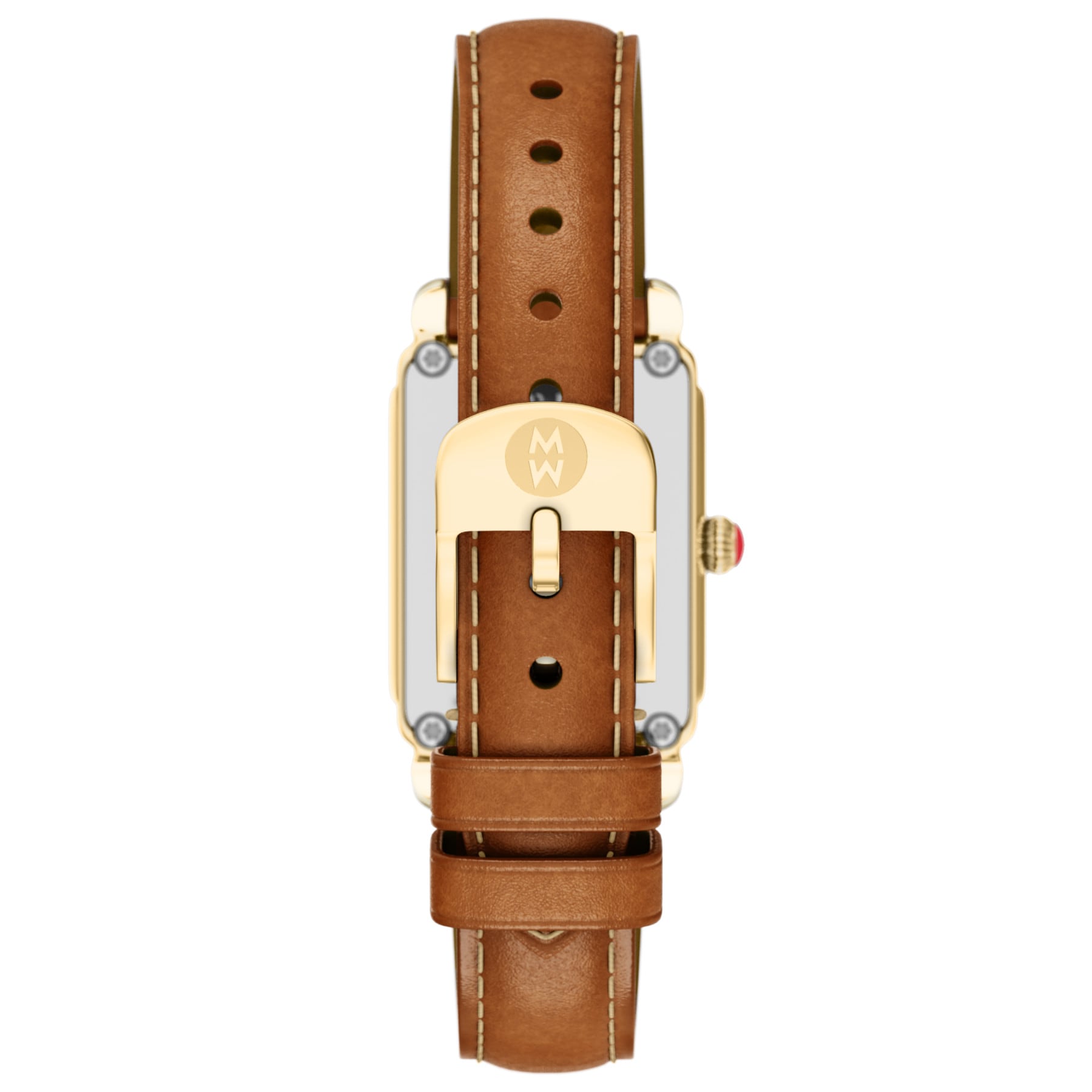 Michele Women's Deco Park 18K Gold-Plated Watch, MWW06E000150
