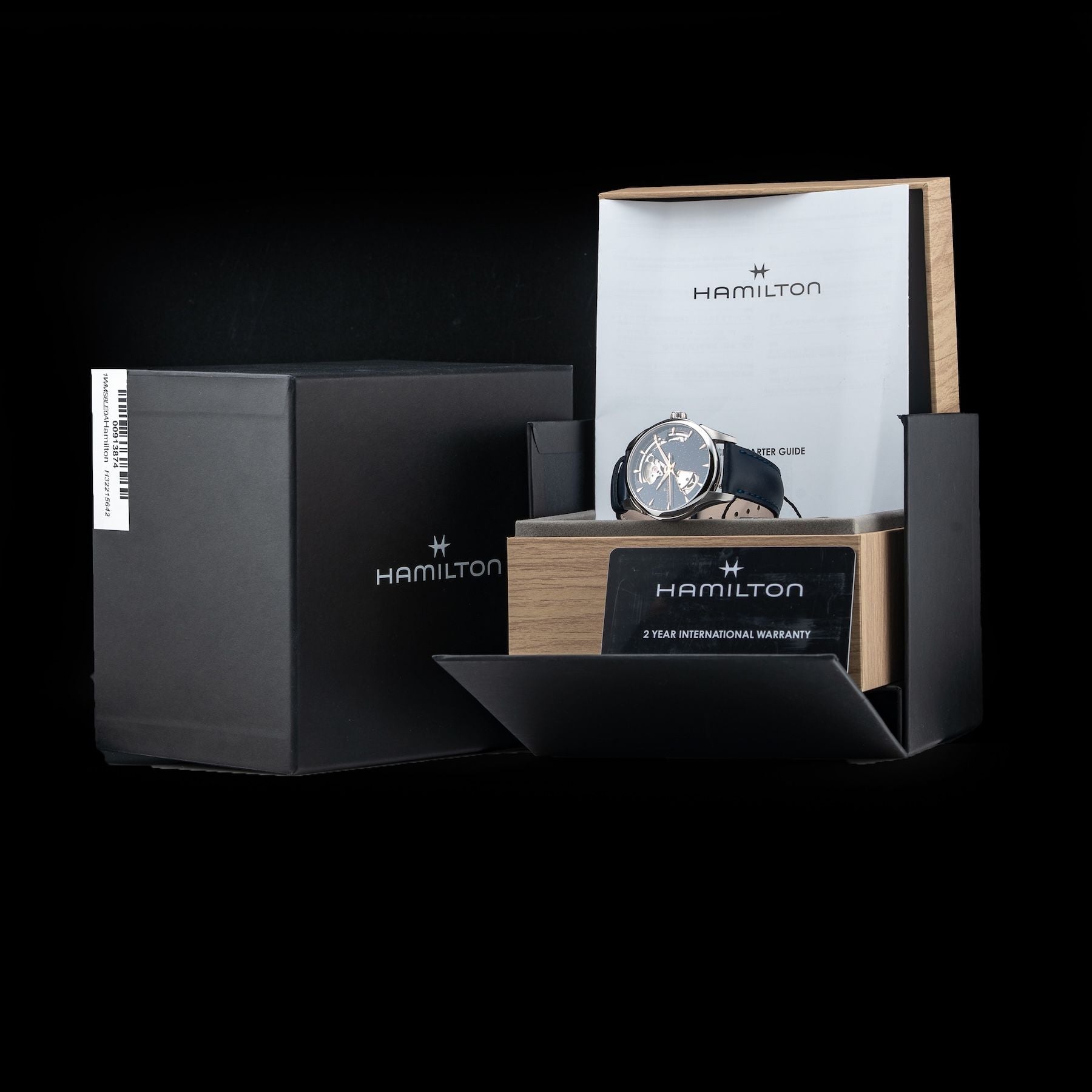Hamilton H32215642 Jazzmaster Open Heart Lady Auto 36mm