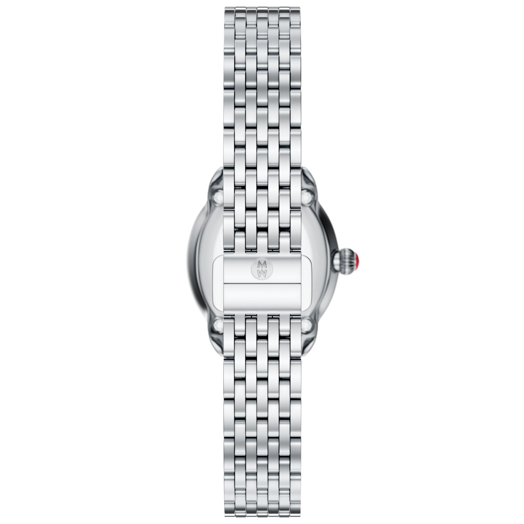 Michele Women's Serein Oval Diamond Stainless Steel Watch, Mww21H000001