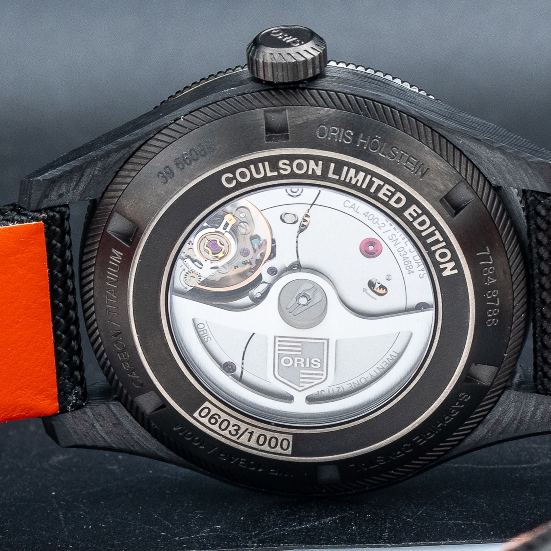 Oris 01 400 7784 8786 Coulson Limited Edition