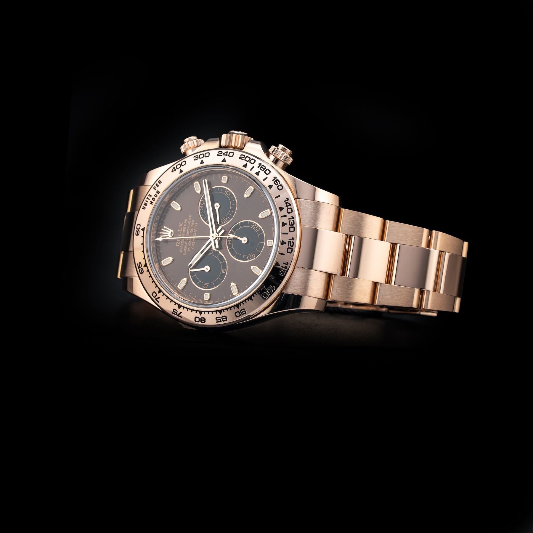 Rolex Daytona Rose Gold Chocolate Dial 116505-0013