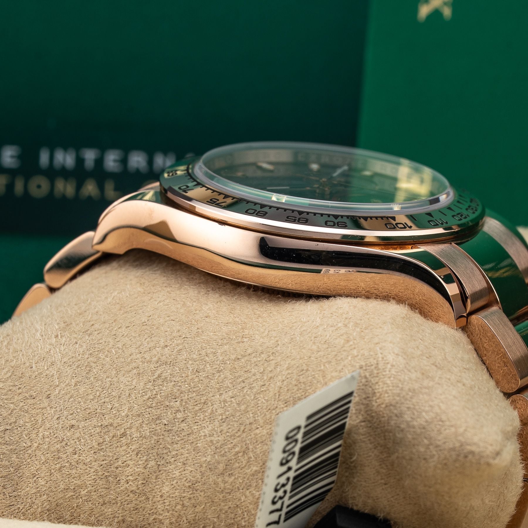 Rolex Daytona Rose Gold Chocolate Dial 116505-0013