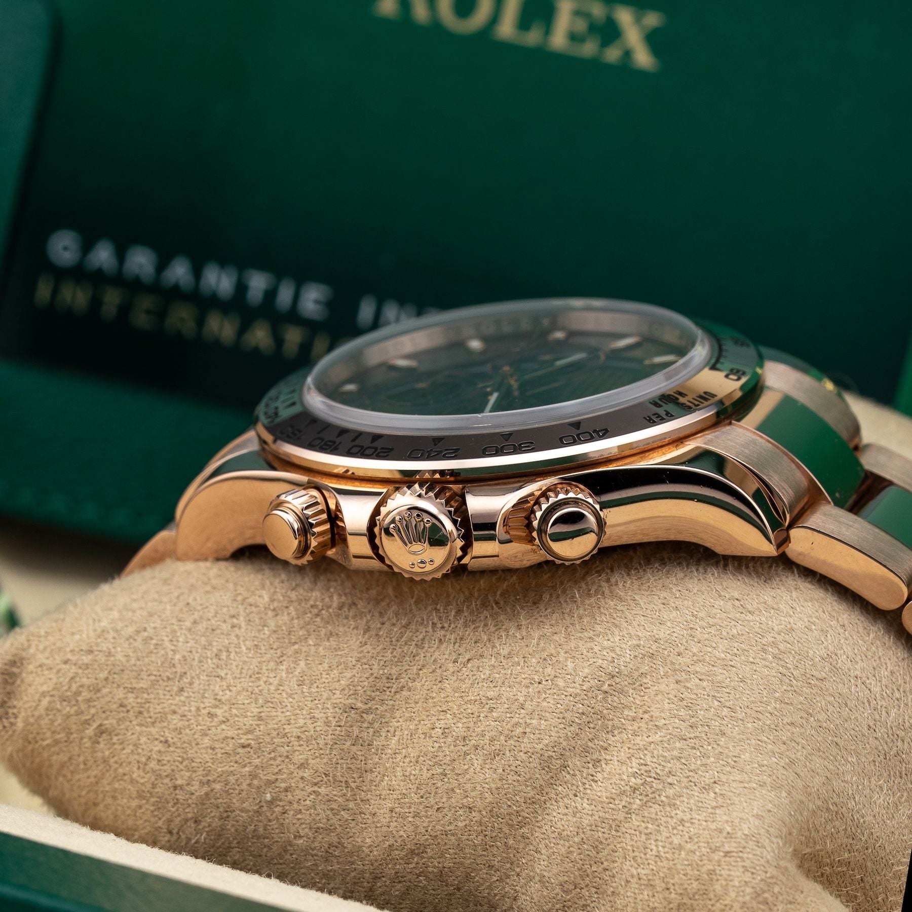 Rolex Daytona Rose Gold Chocolate Dial 116505-0013