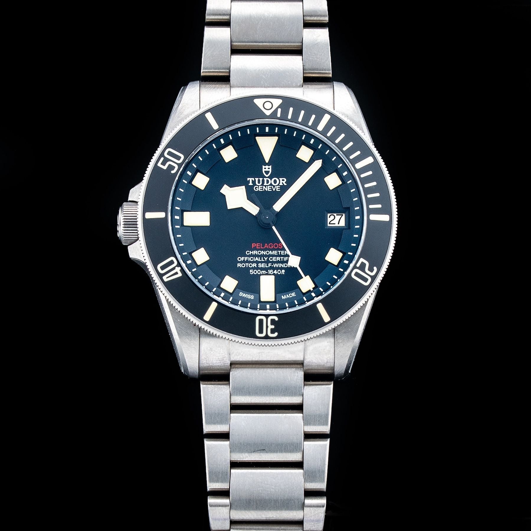 TUDOR Pelagos 42mm LHD Titanium and Steel M25610TNL-0001