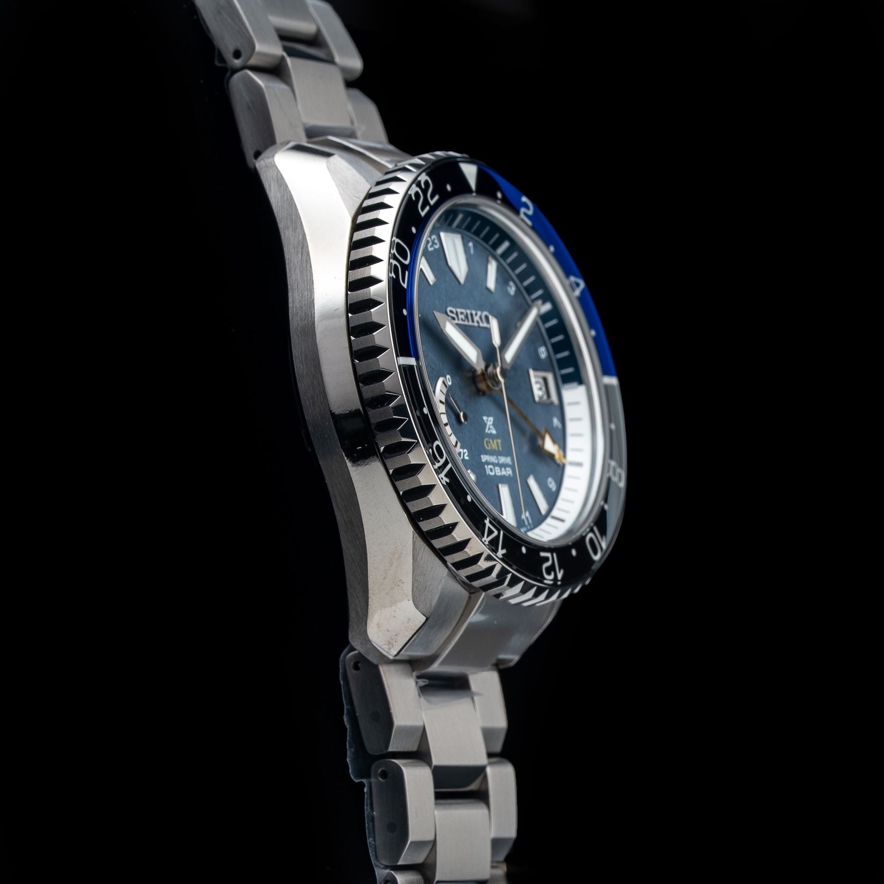 Seiko Prospex SNR055 LX GMT Earth Topography U.S Special Edition