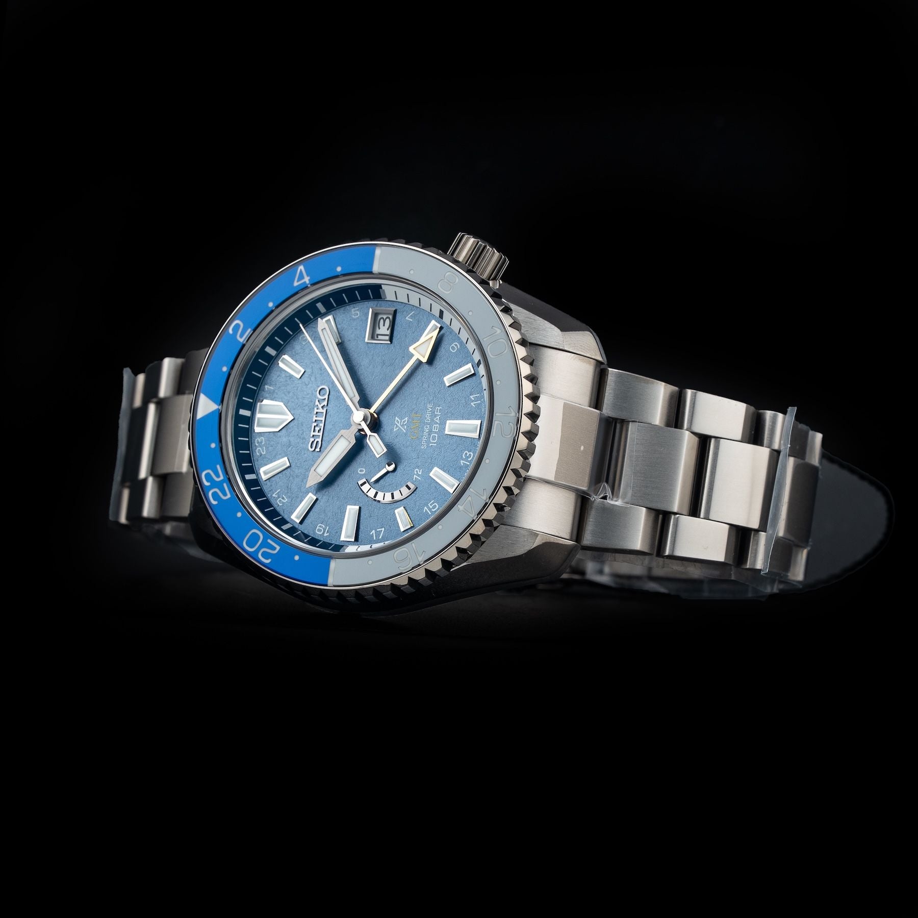 Seiko Prospex SNR055 LX GMT Earth Topography U.S Special Edition