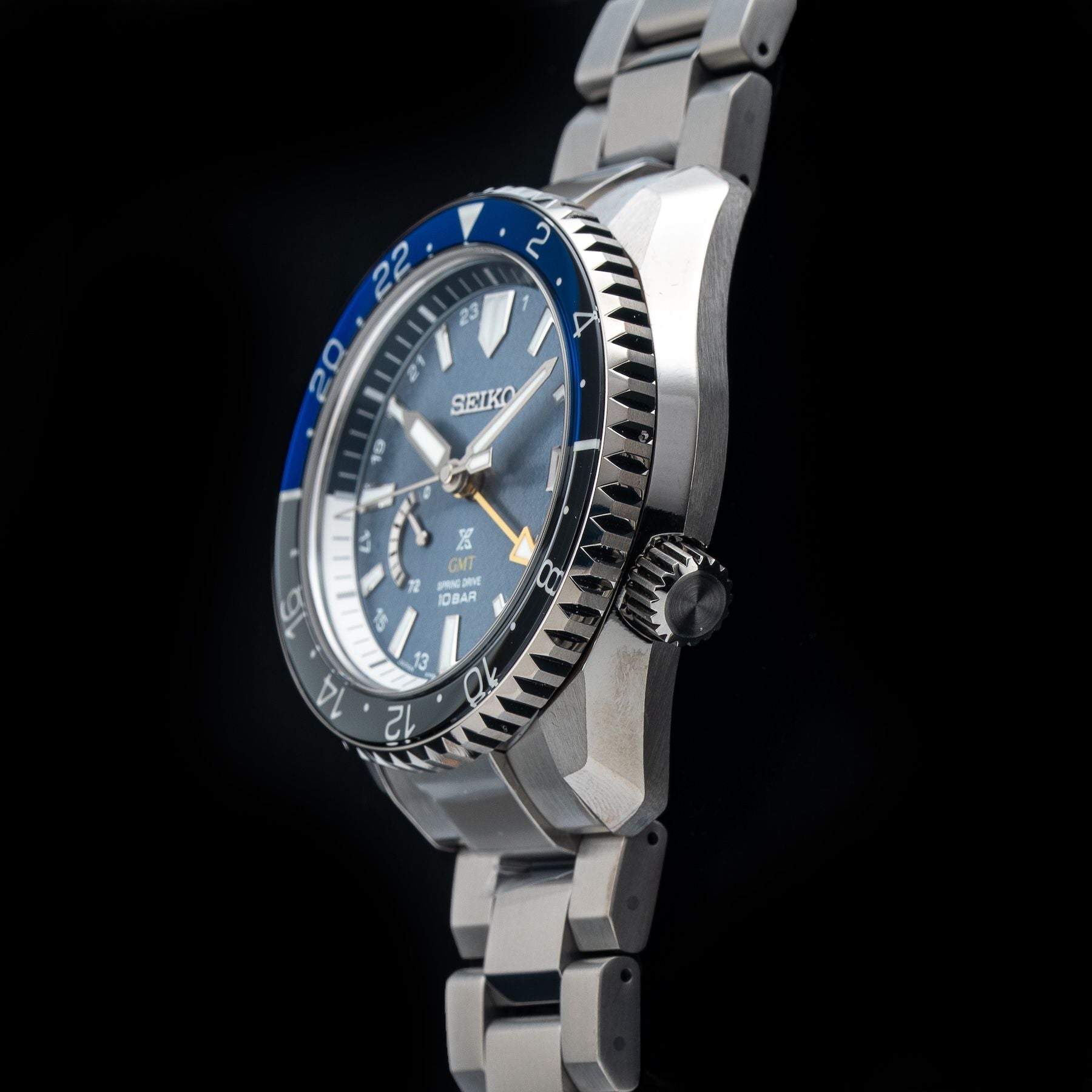 Seiko Prospex SNR055 LX GMT Earth Topography U.S Special Edition