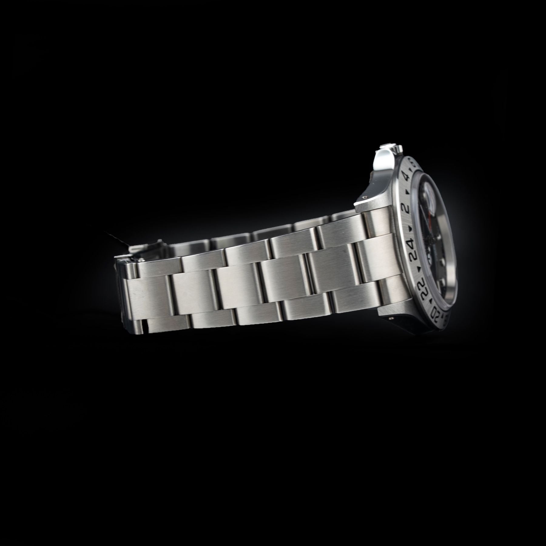 Rolex 16570 Explorer II Black Dial