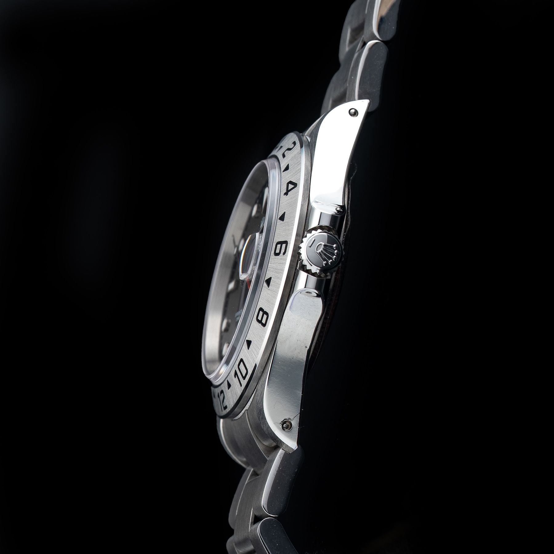 Rolex 16570 Explorer II Black Dial