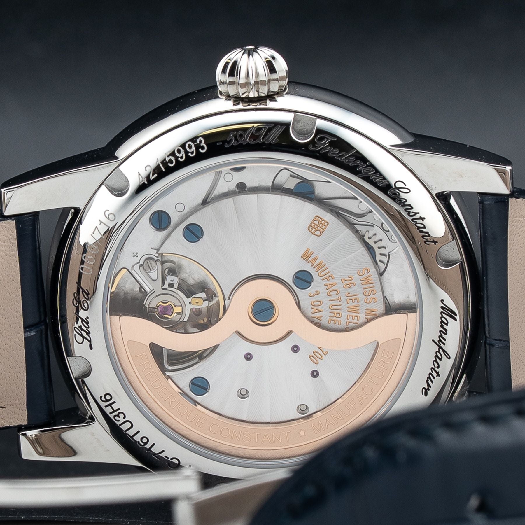 Frederique Constant Classic Moonphase Date Manufacture FC-716TU3H6