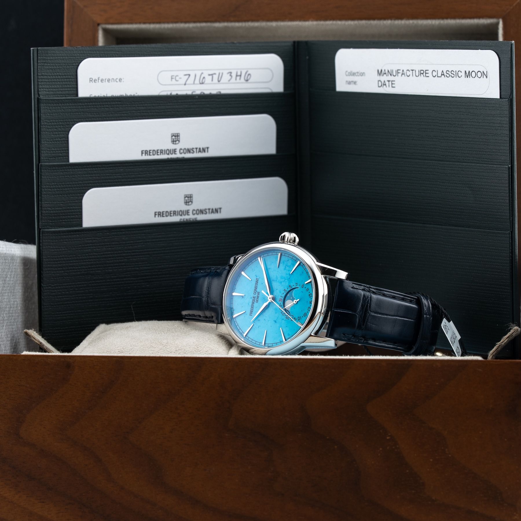 Frederique Constant Classic Moonphase Date Manufacture FC-716TU3H6